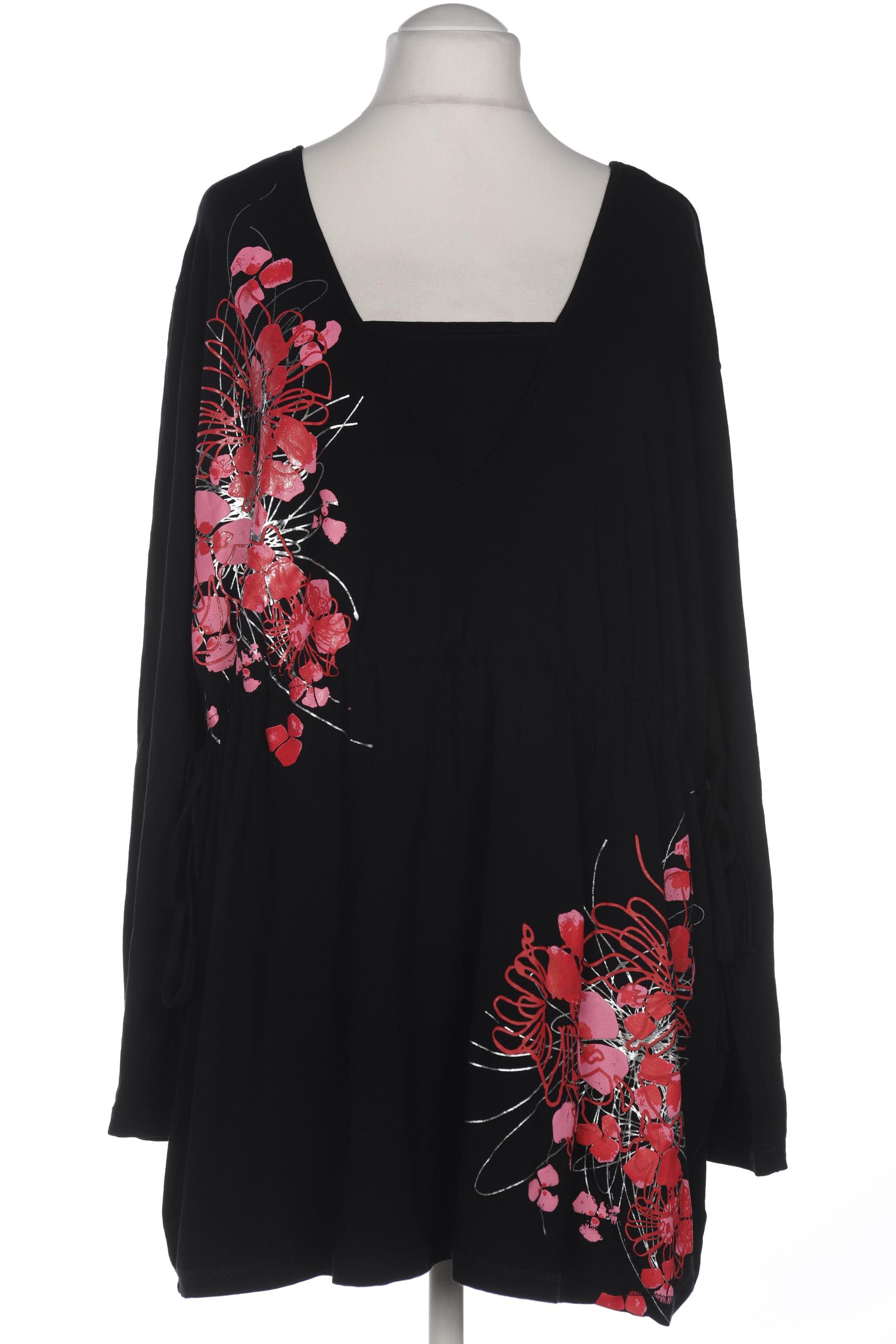 

Ulla Popken Damen Langarmshirt, schwarz