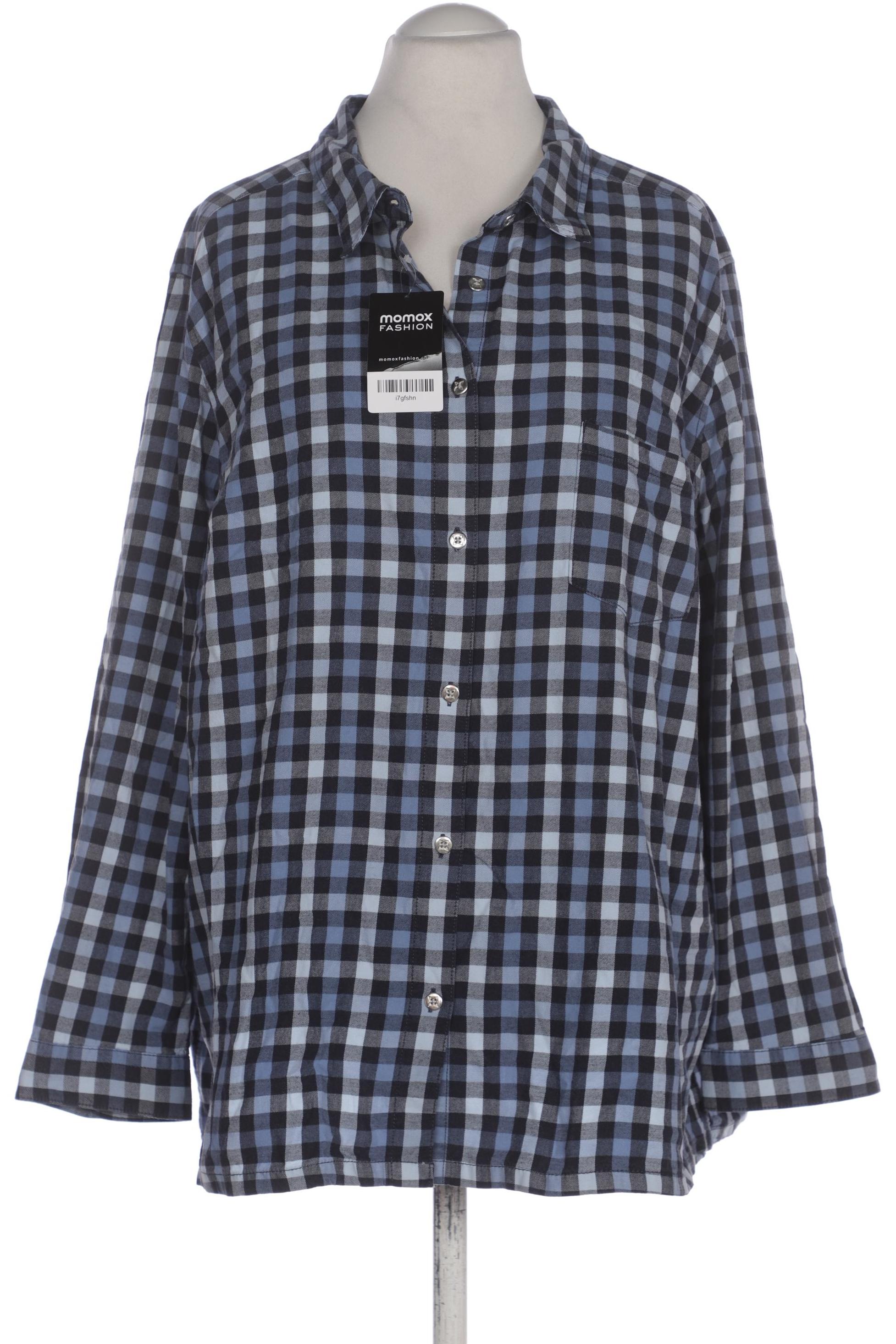 

Ulla Popken Damen Bluse, blau, Gr. 56