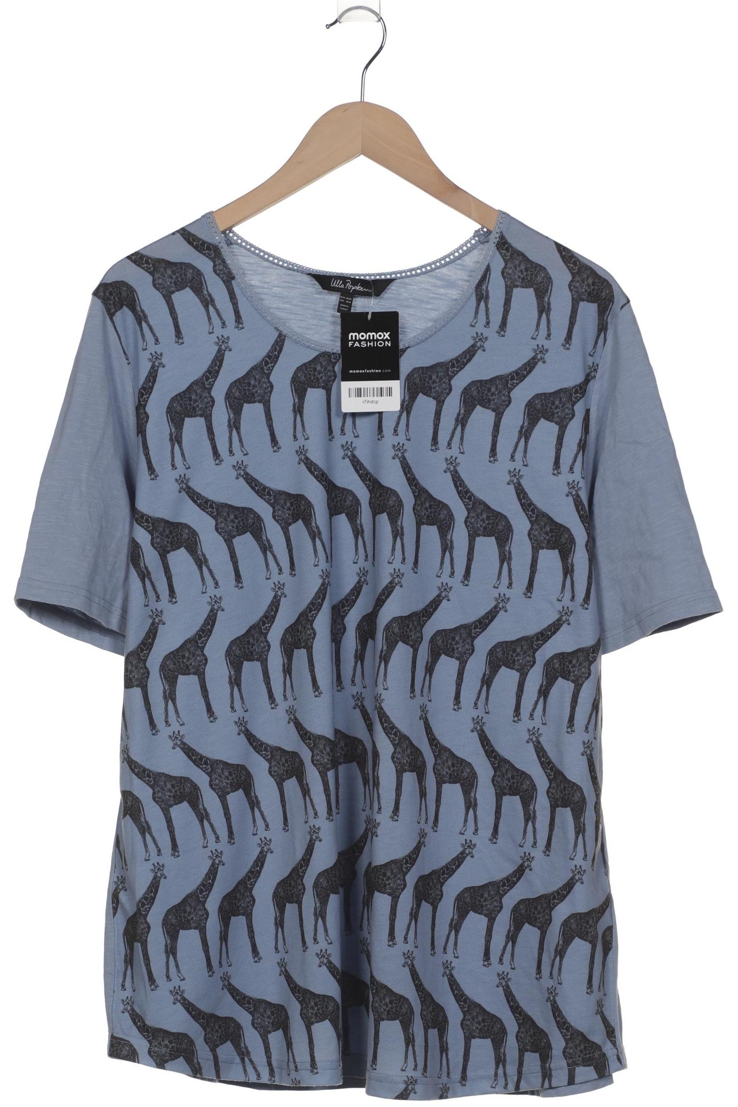 

Ulla Popken Damen T-Shirt, blau, Gr. 46