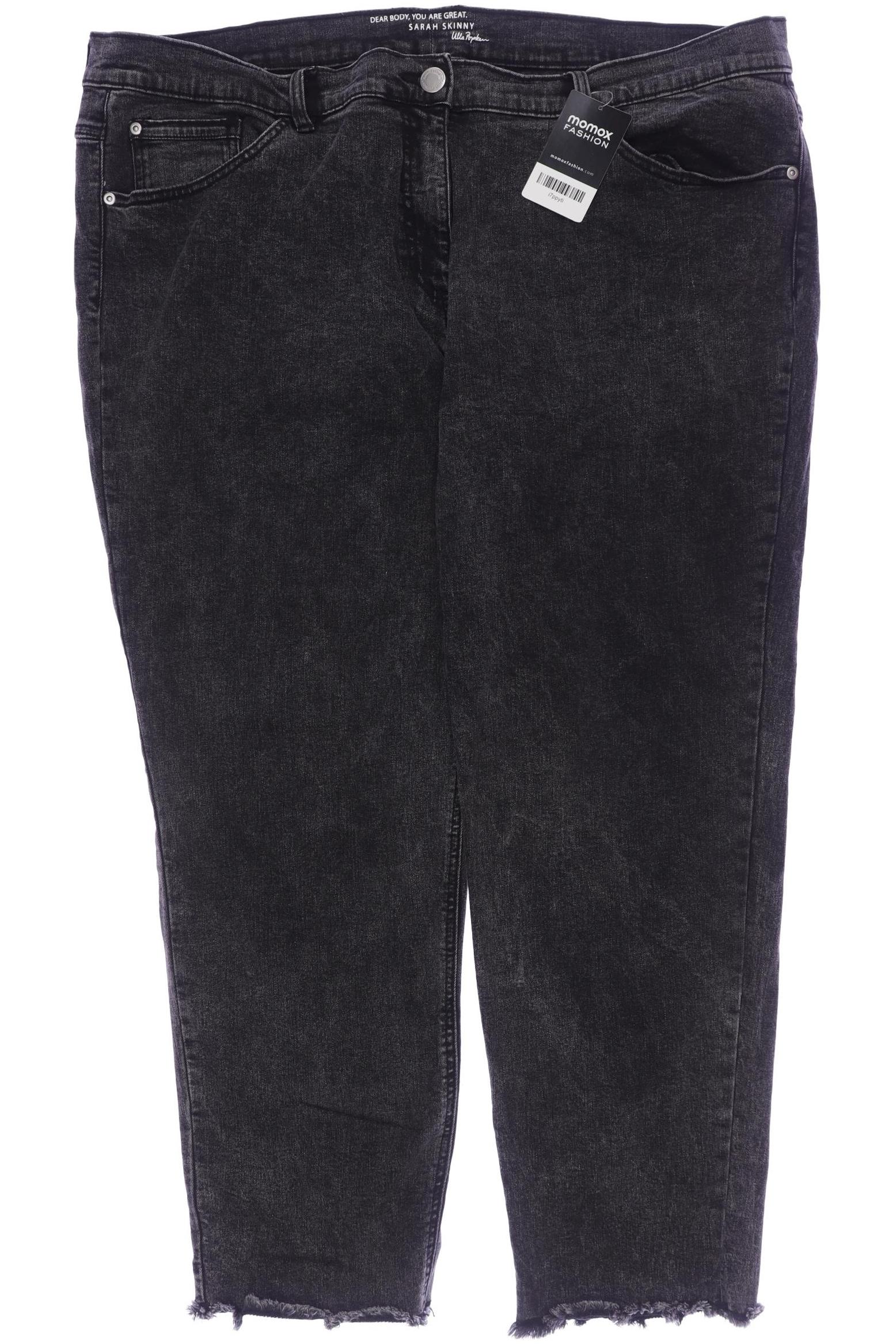 

Ulla Popken Damen Jeans, schwarz, Gr. 50