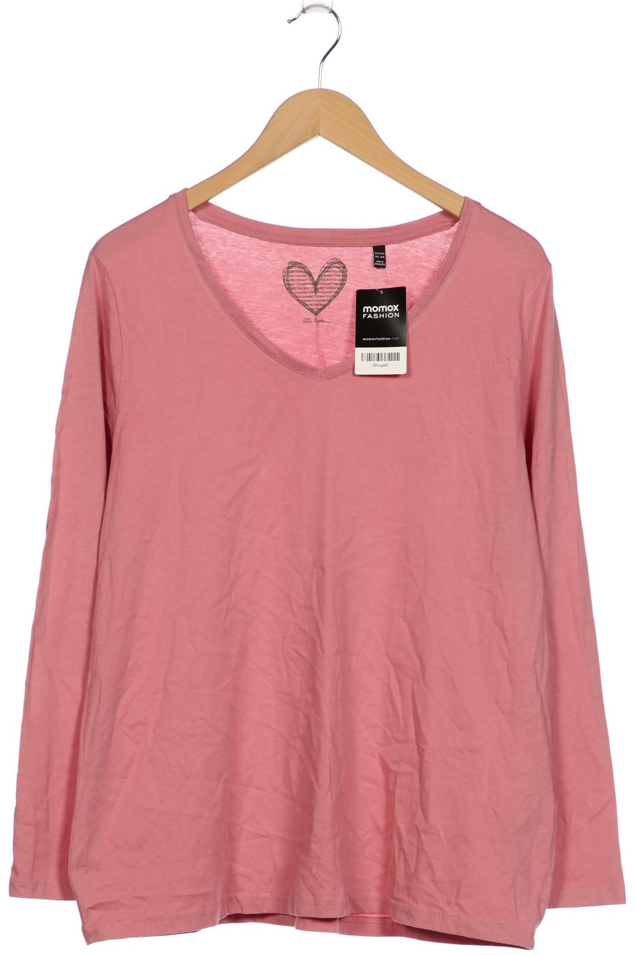 Thumbnail - Ulla Popken Damen Langarmshirt, pink, Gr. 46