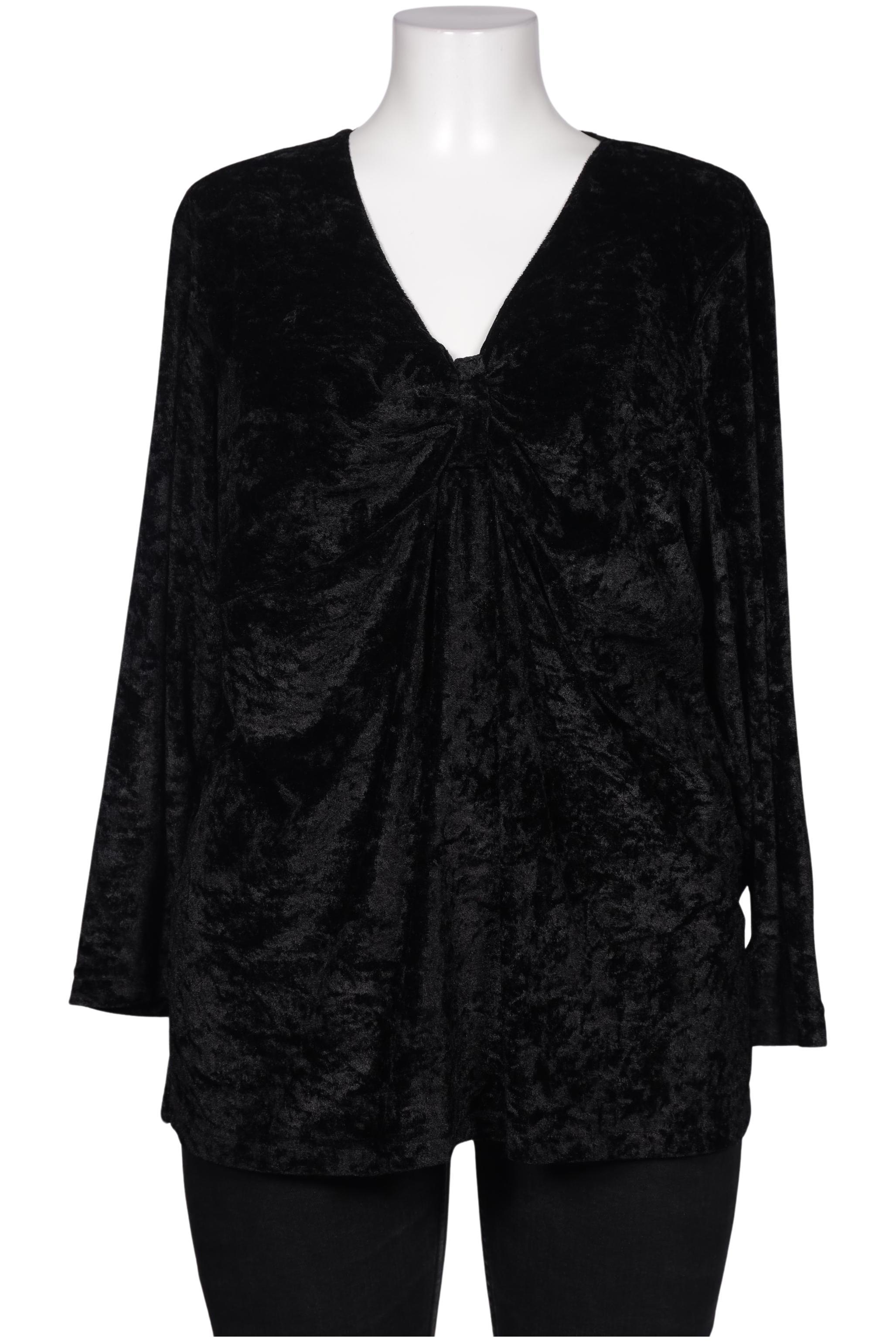 

Ulla Popken Damen Bluse, schwarz, Gr. 46