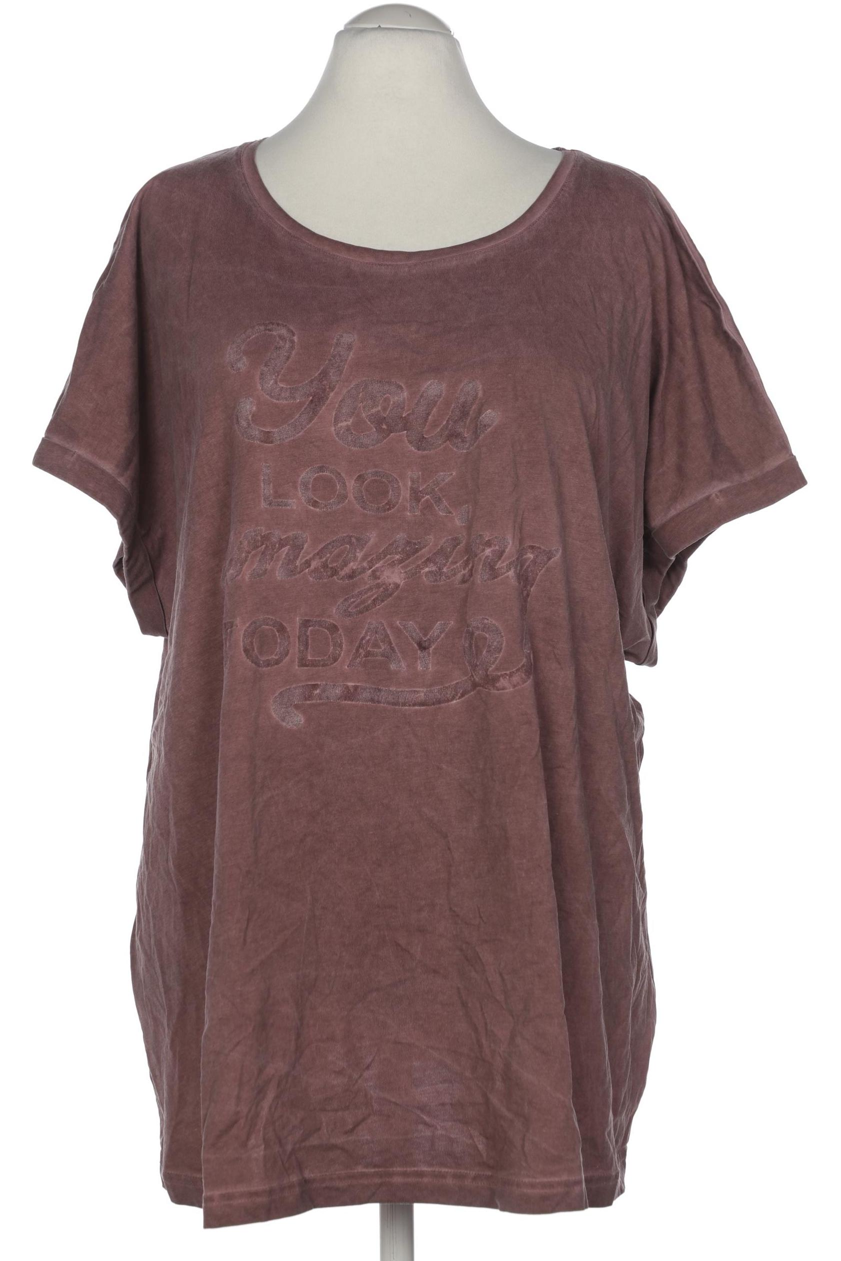 

Ulla Popken Damen T-Shirt, braun, Gr. 54