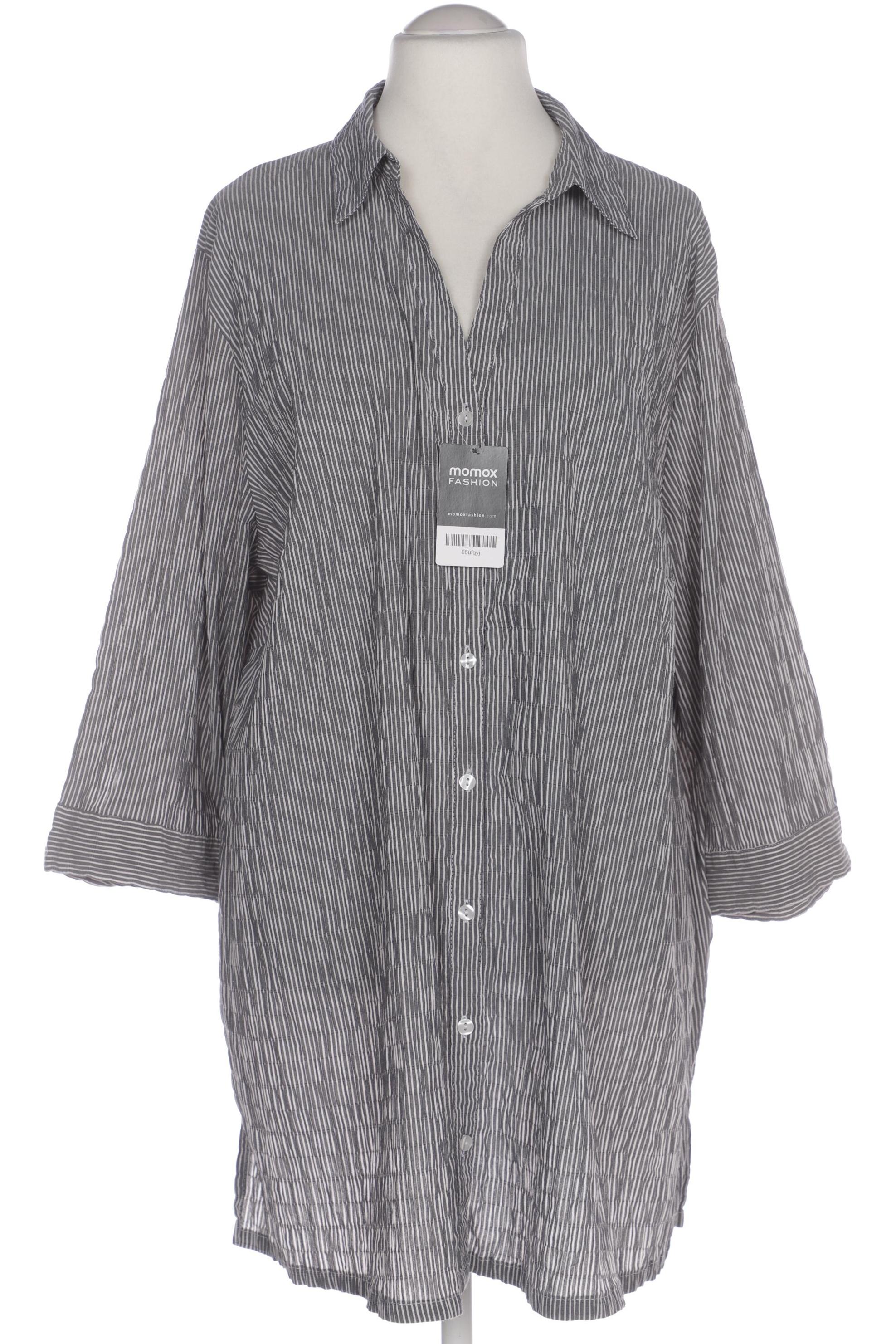 

Ulla Popken Damen Bluse, grau, Gr. 60