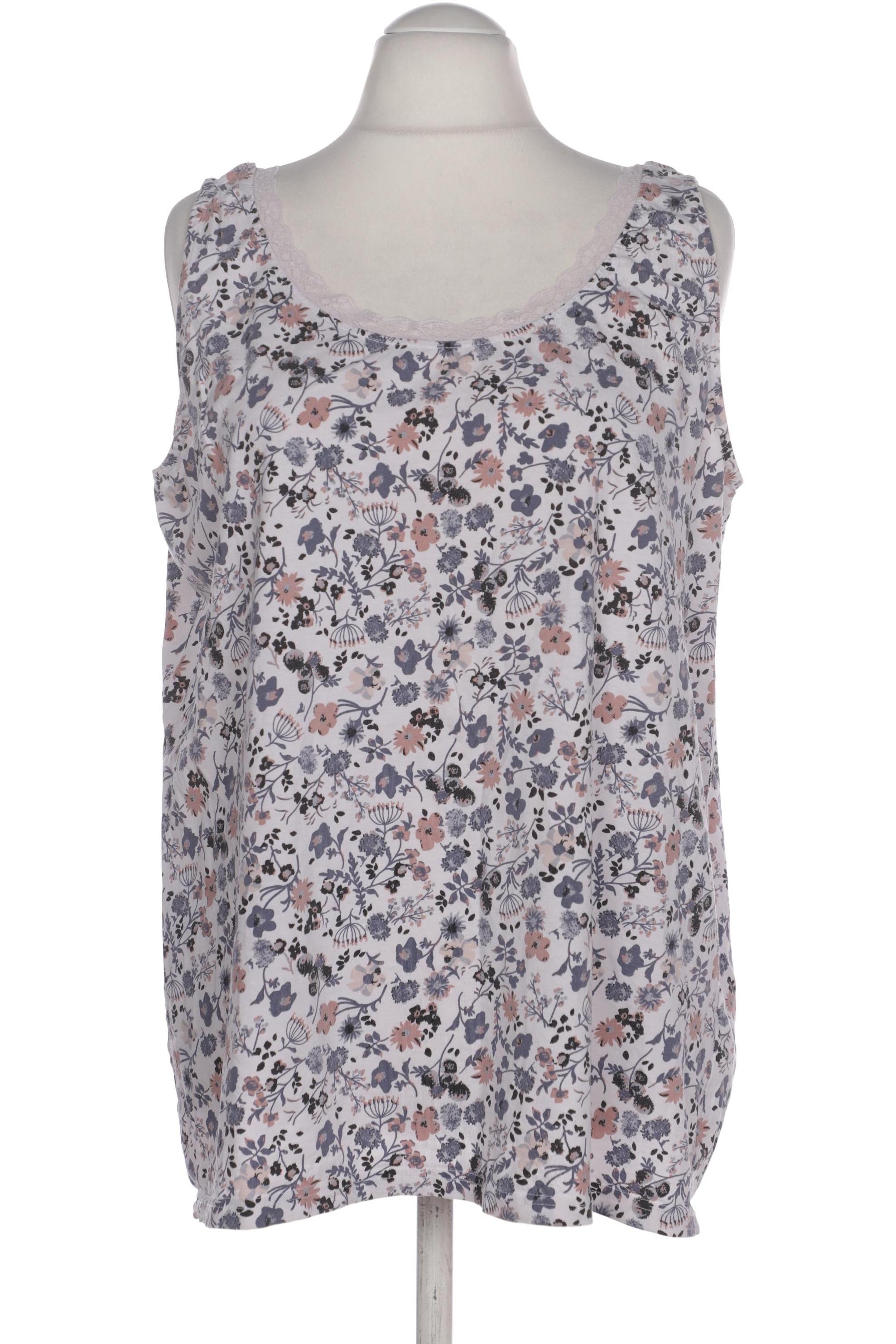 

Ulla Popken Damen Top, weiß, Gr. 58