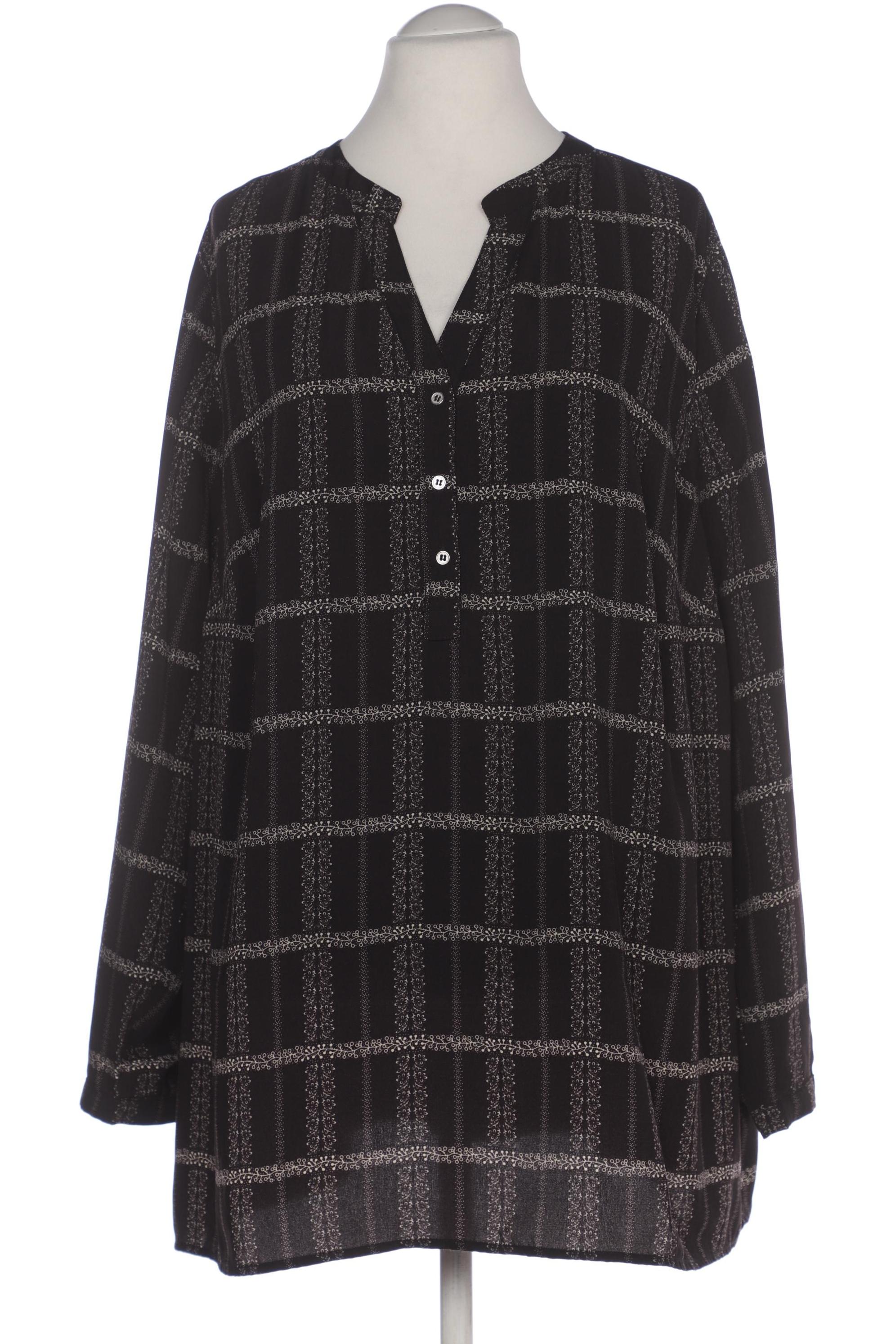 

Ulla Popken Damen Bluse, schwarz, Gr. 54