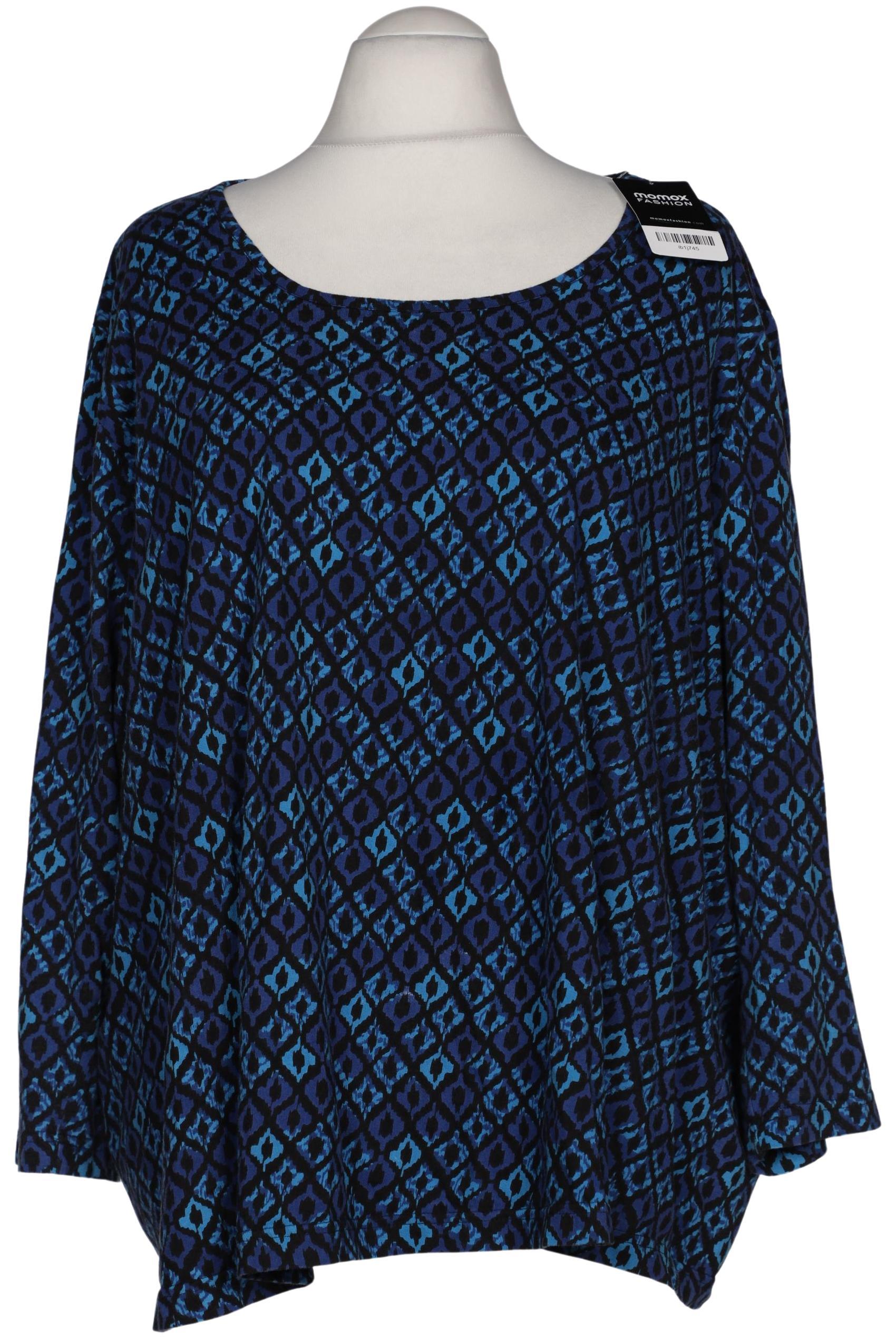 

Ulla Popken Damen Langarmshirt, marineblau, Gr. 54