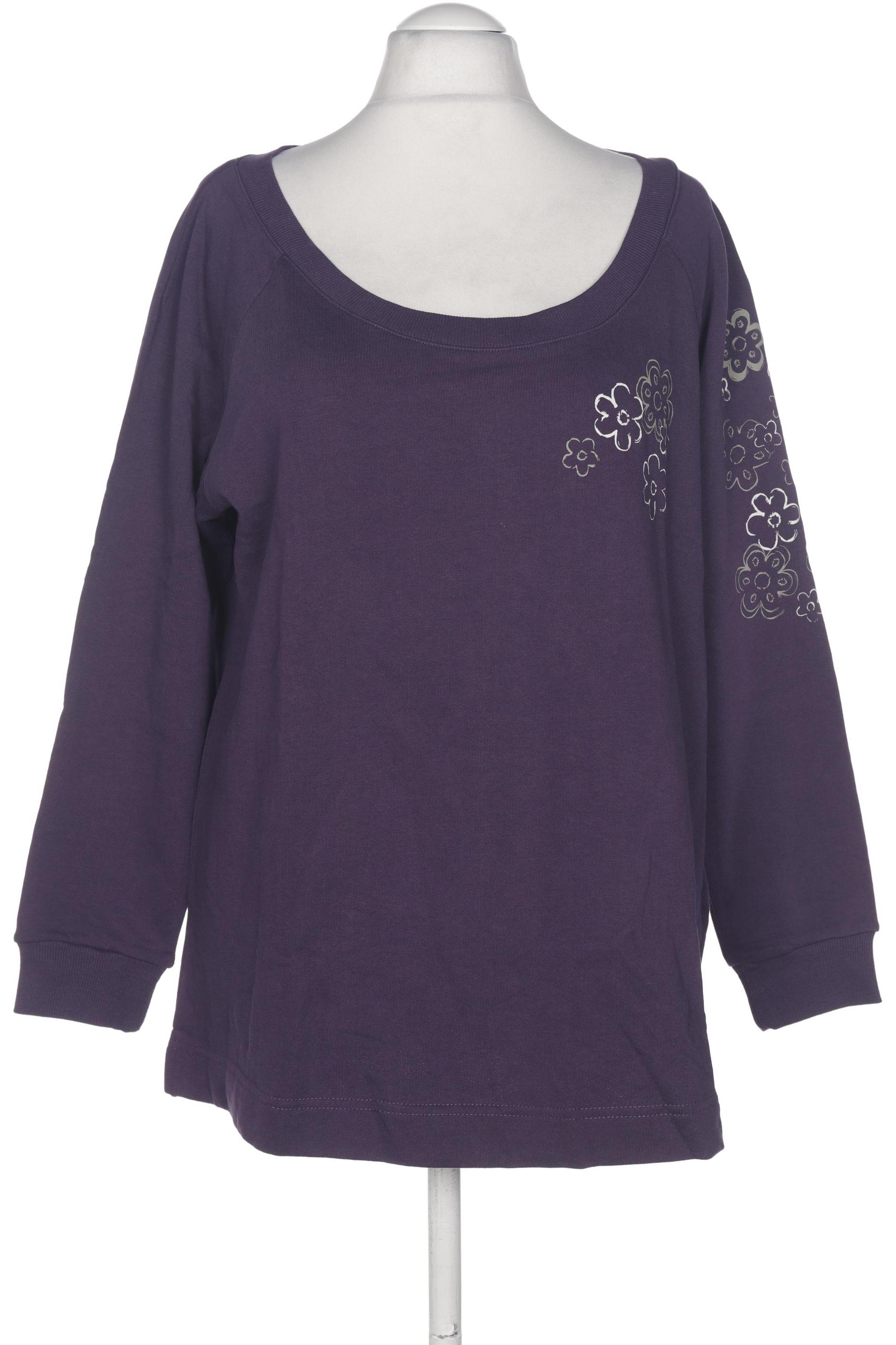 

Ulla Popken Damen Sweatshirt, flieder, Gr. 46