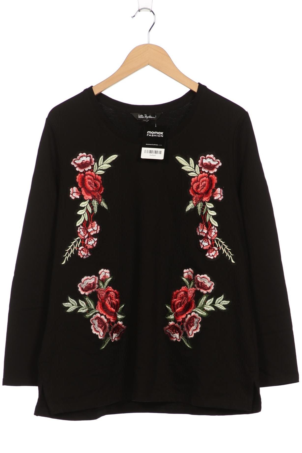 

Ulla Popken Damen Sweatshirt, schwarz, Gr. 42