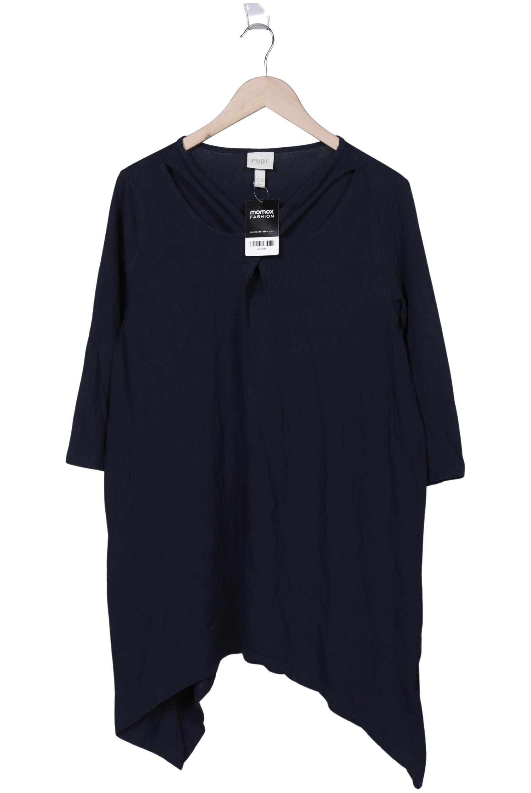 

Ulla Popken Damen Langarmshirt, marineblau, Gr. 46