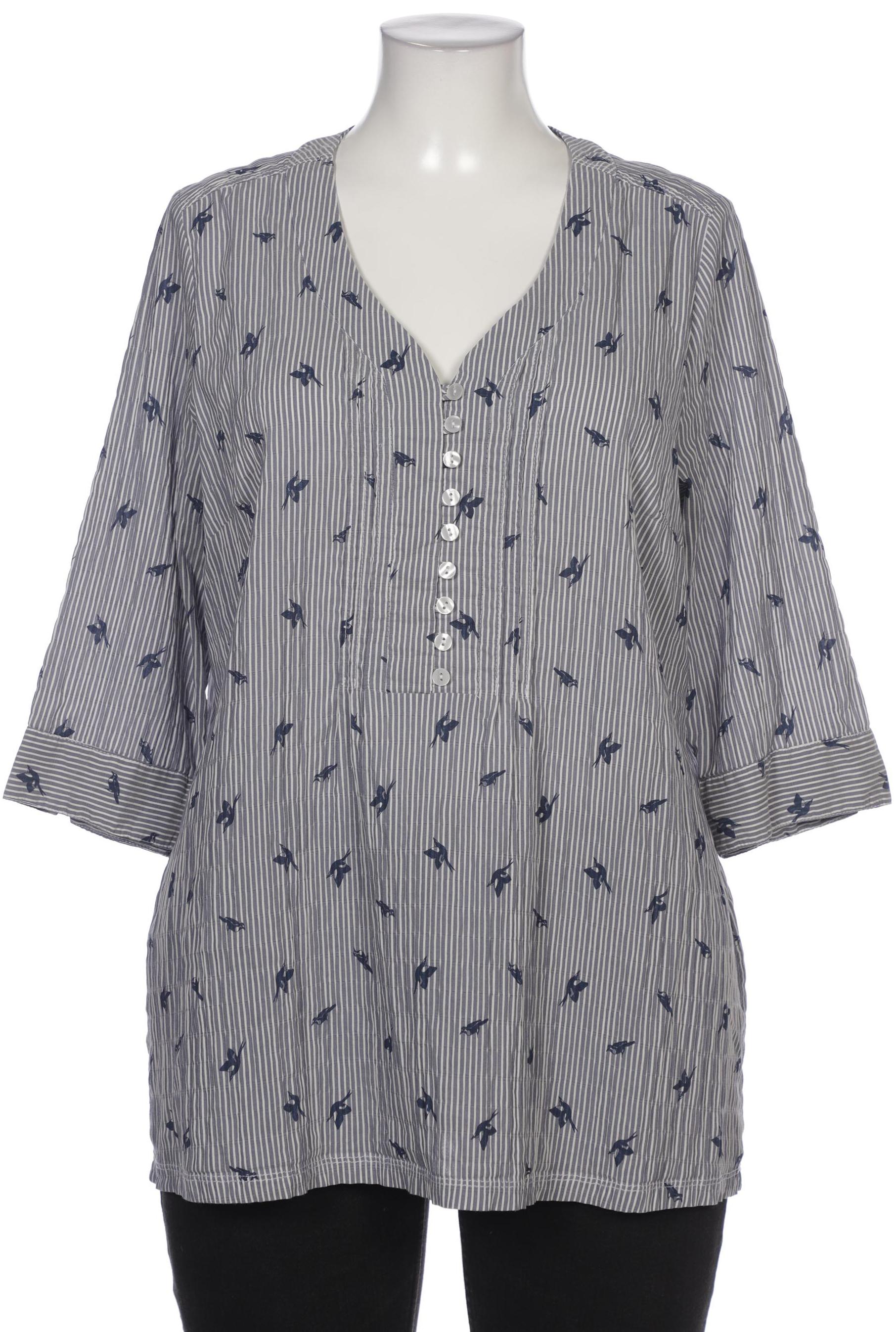 

Ulla Popken Damen Bluse, grau, Gr. 42