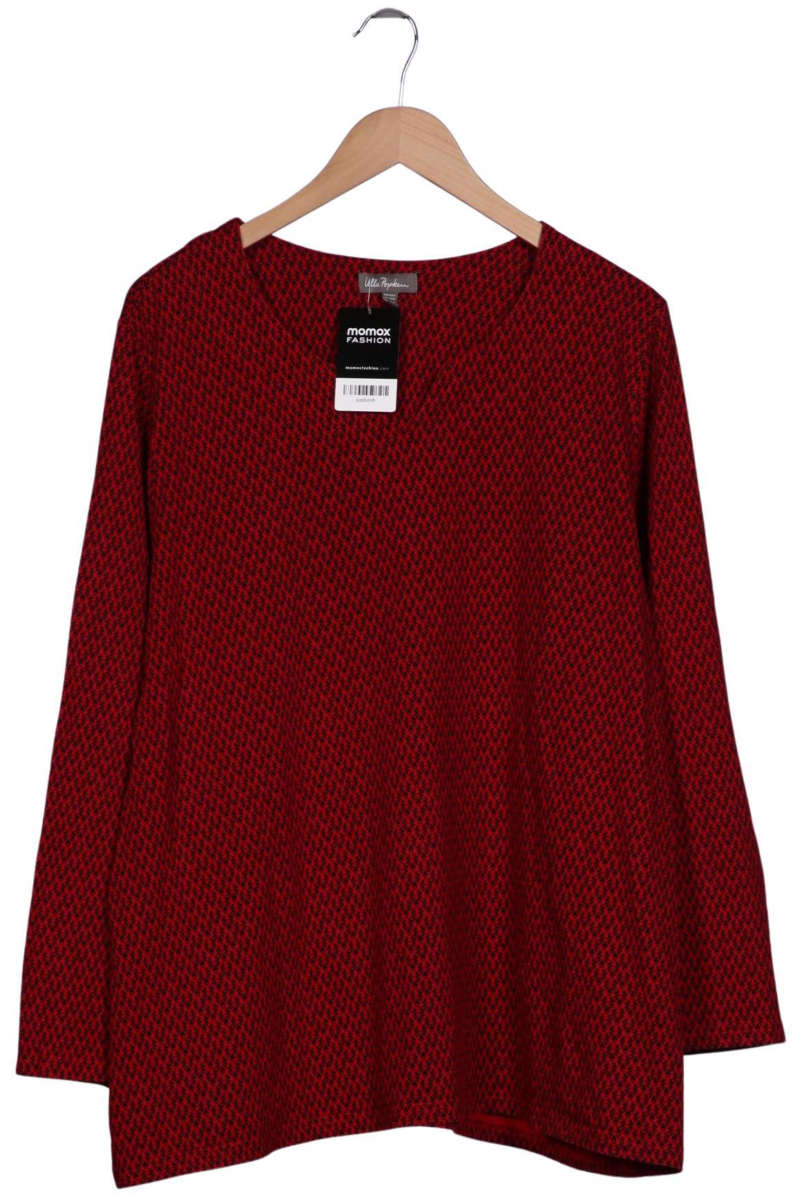 

Ulla Popken Damen Langarmshirt, rot, Gr. 50