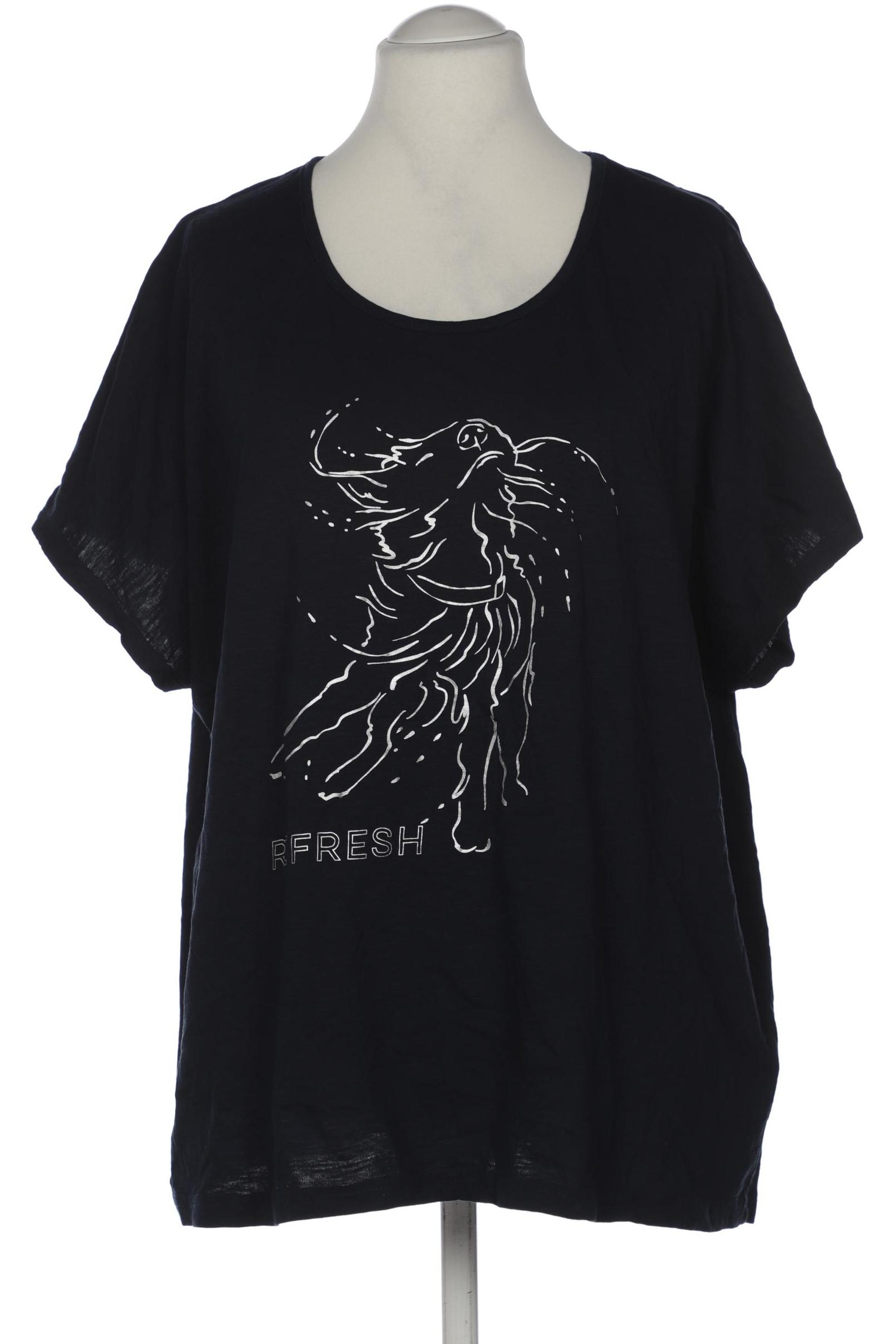 

Ulla Popken Damen T-Shirt, marineblau, Gr. 54