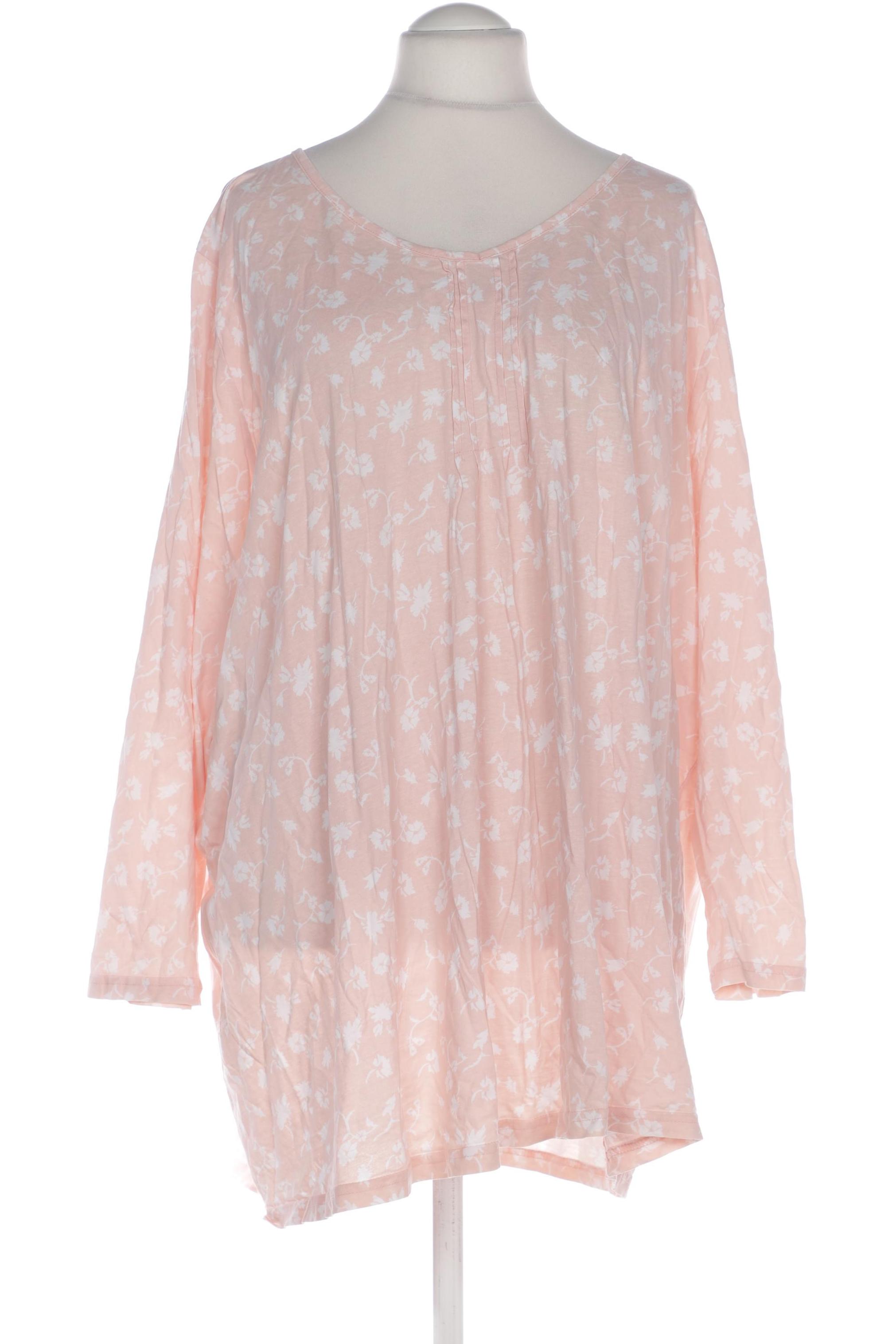 

Ulla Popken Damen Langarmshirt, cremeweiß, Gr. 62
