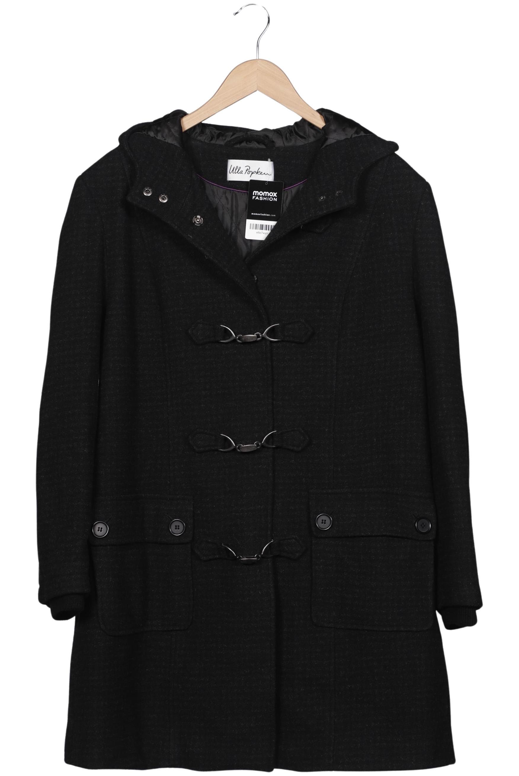 

Ulla Popken Damen Mantel, schwarz, Gr. 46