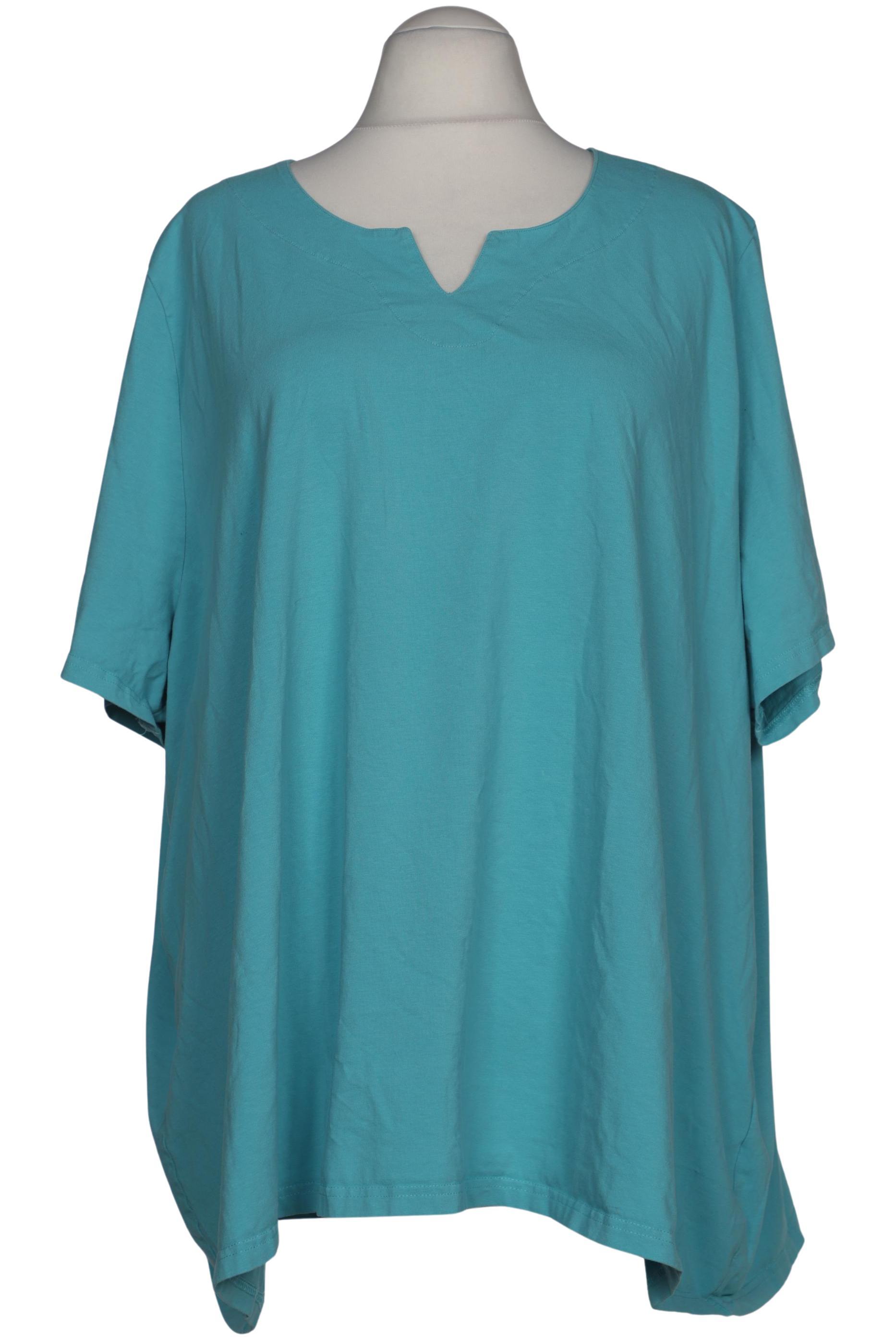 

Ulla Popken Damen T-Shirt, blau, Gr. 62