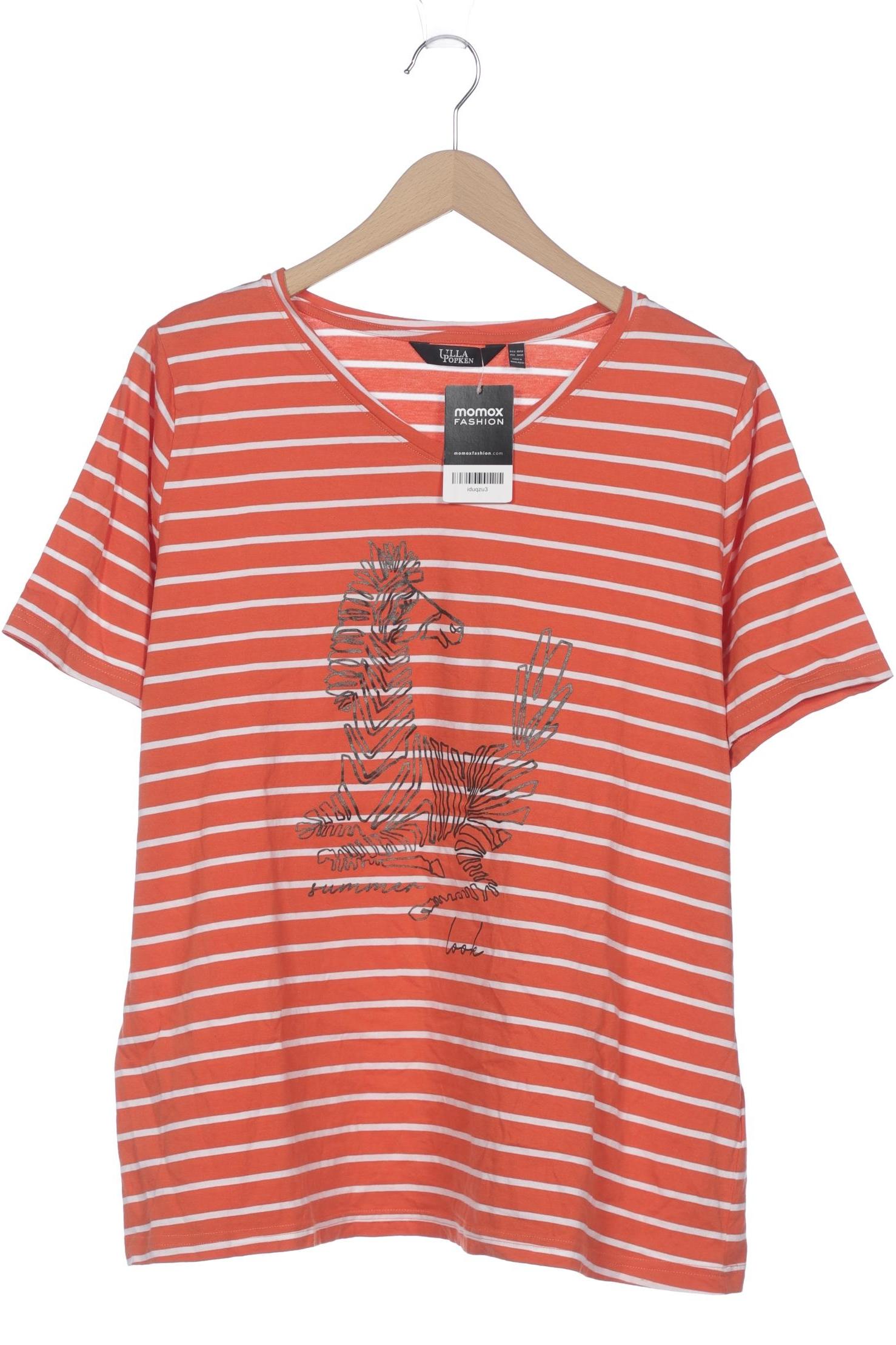 

Ulla Popken Damen T-Shirt, orange, Gr. 50