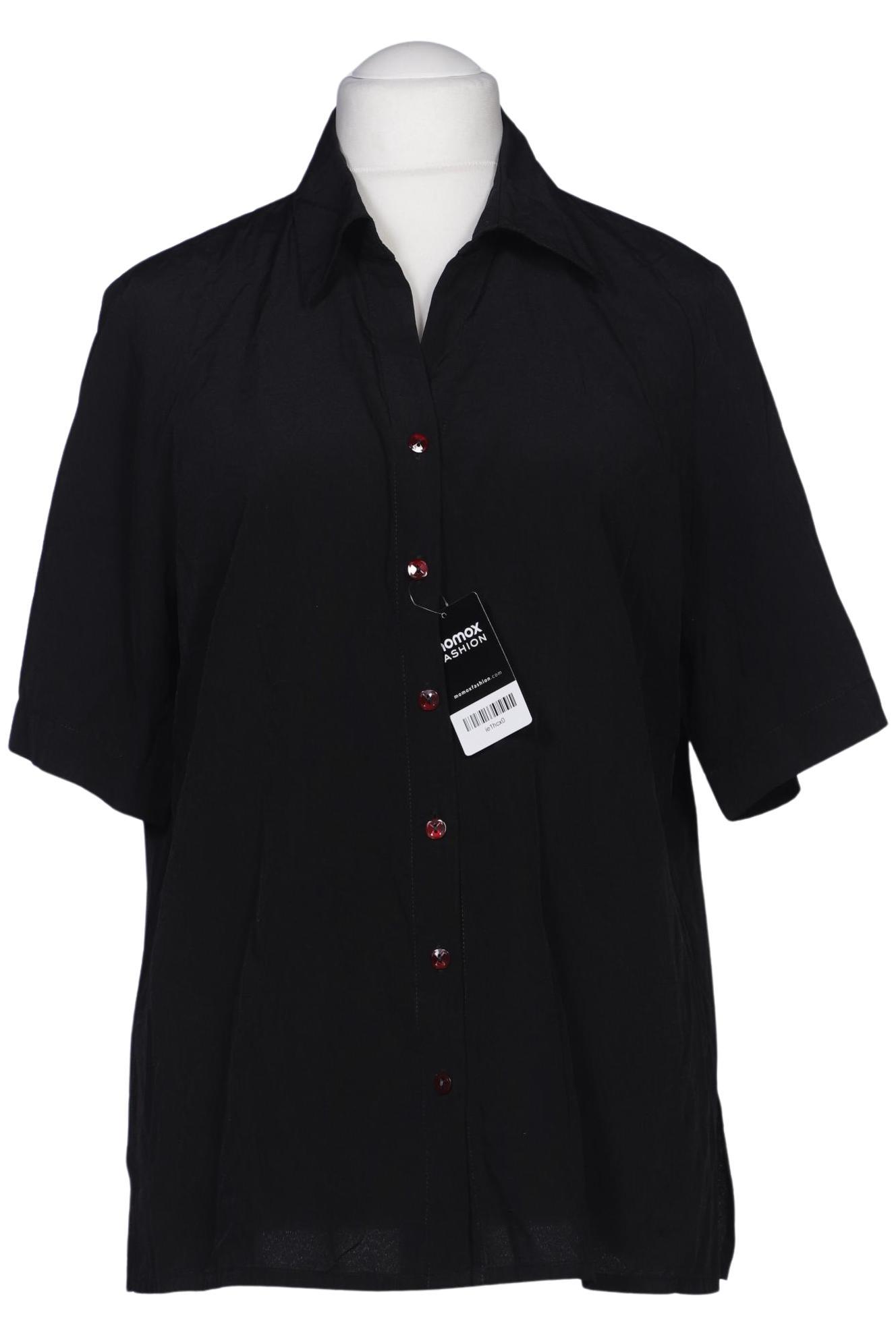 

Ulla Popken Damen Bluse, schwarz, Gr. 46