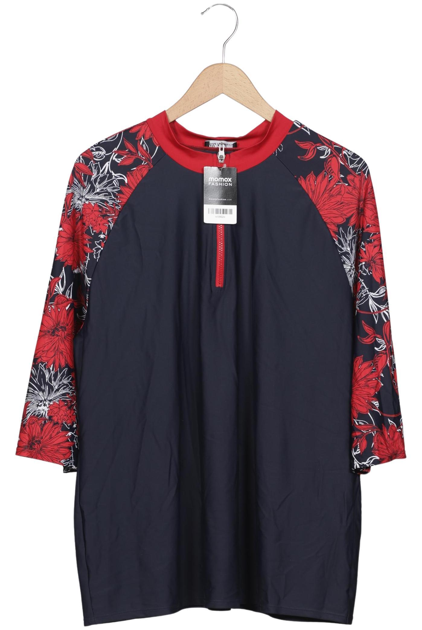 

Ulla Popken Damen Langarmshirt, mehrfarbig, Gr. 50