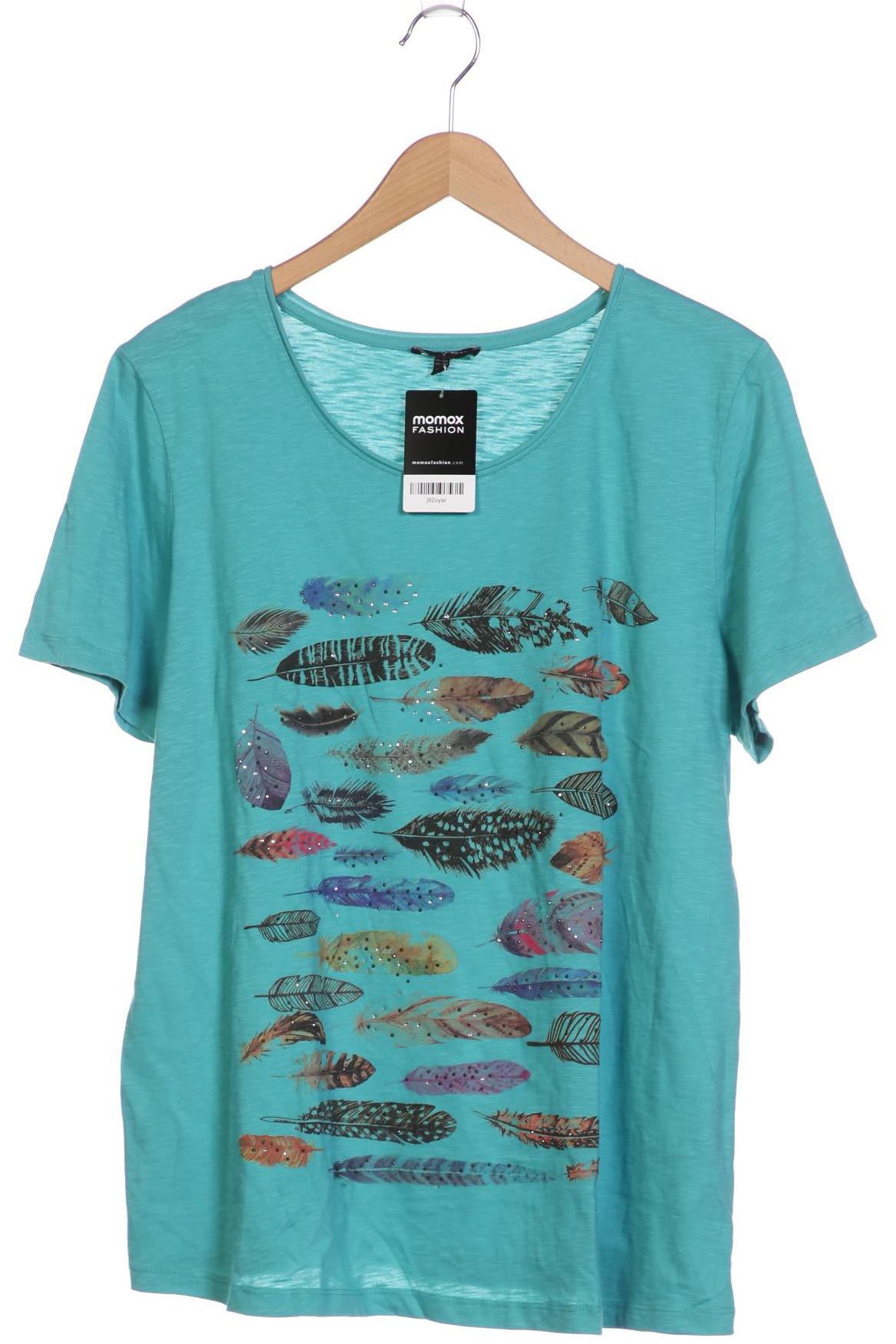 

Ulla Popken Damen T-Shirt, türkis, Gr. 42