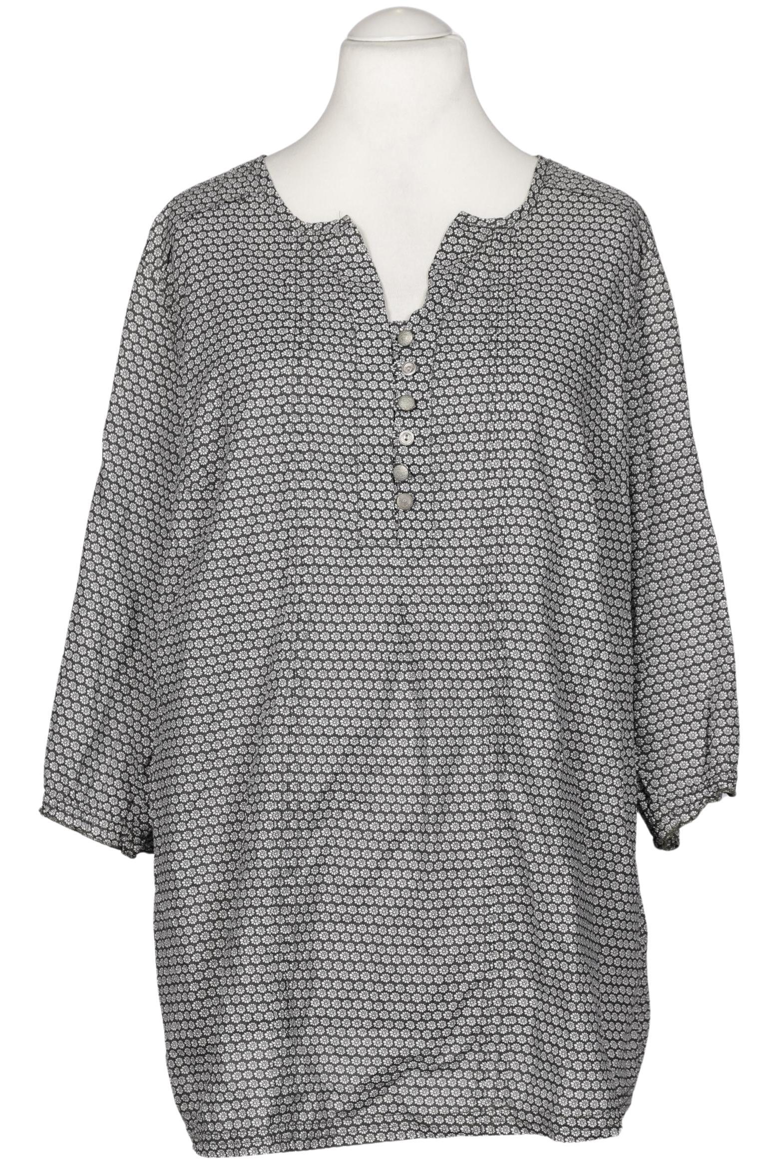 

Ulla Popken Damen Bluse, grau, Gr. 46