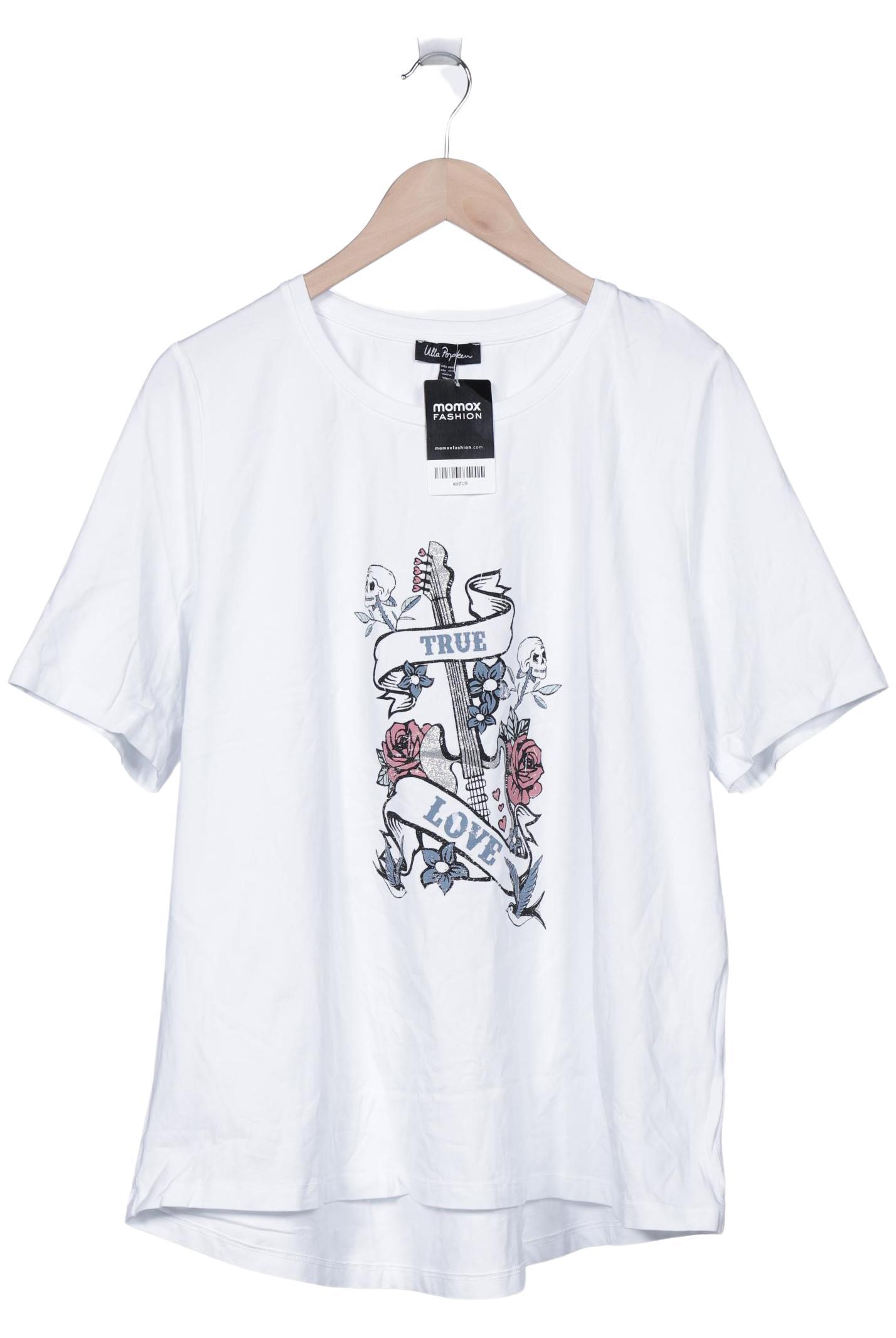 

Ulla Popken Damen T-Shirt, weiß, Gr. 46