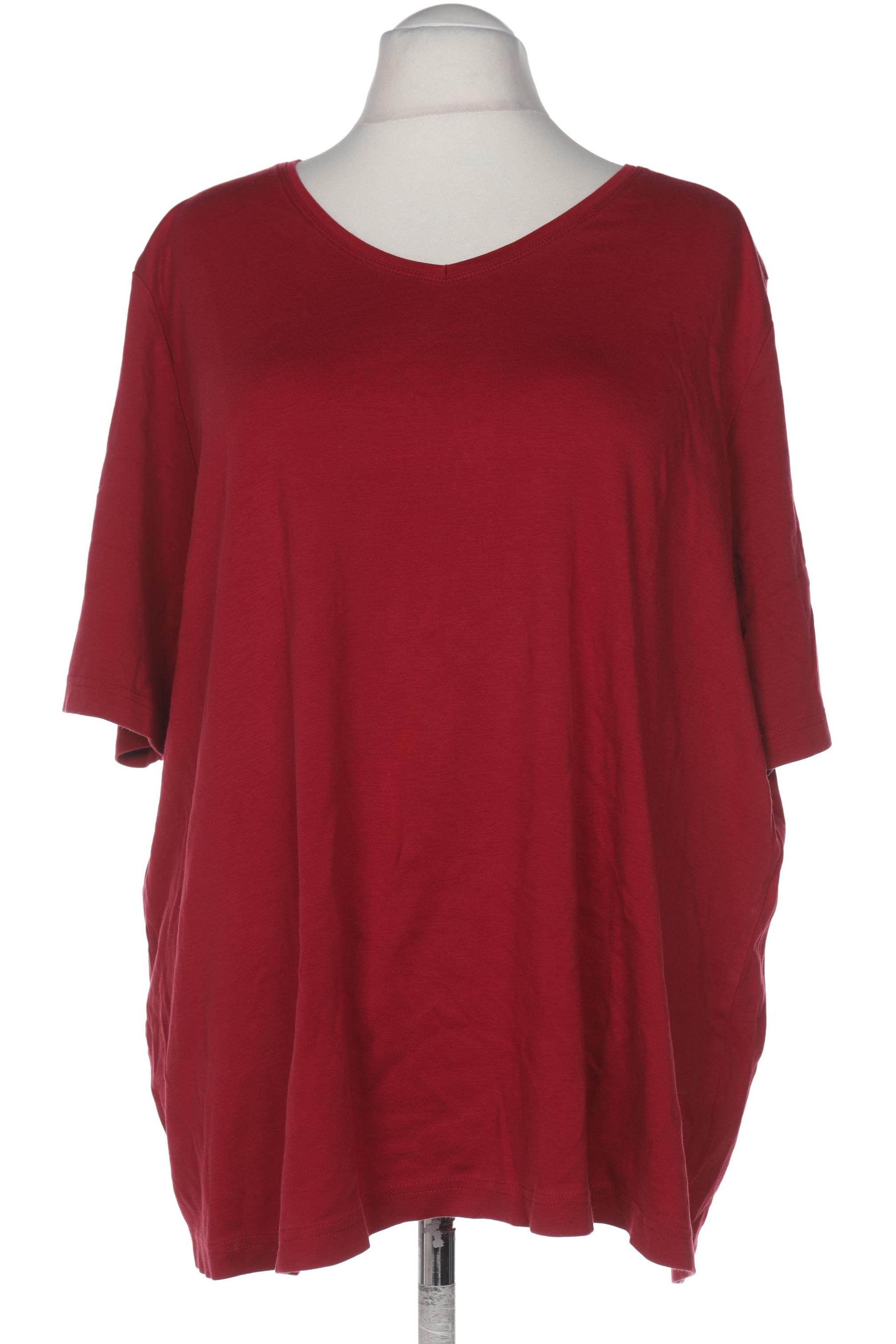 

Ulla Popken Damen T-Shirt, rot, Gr. 56