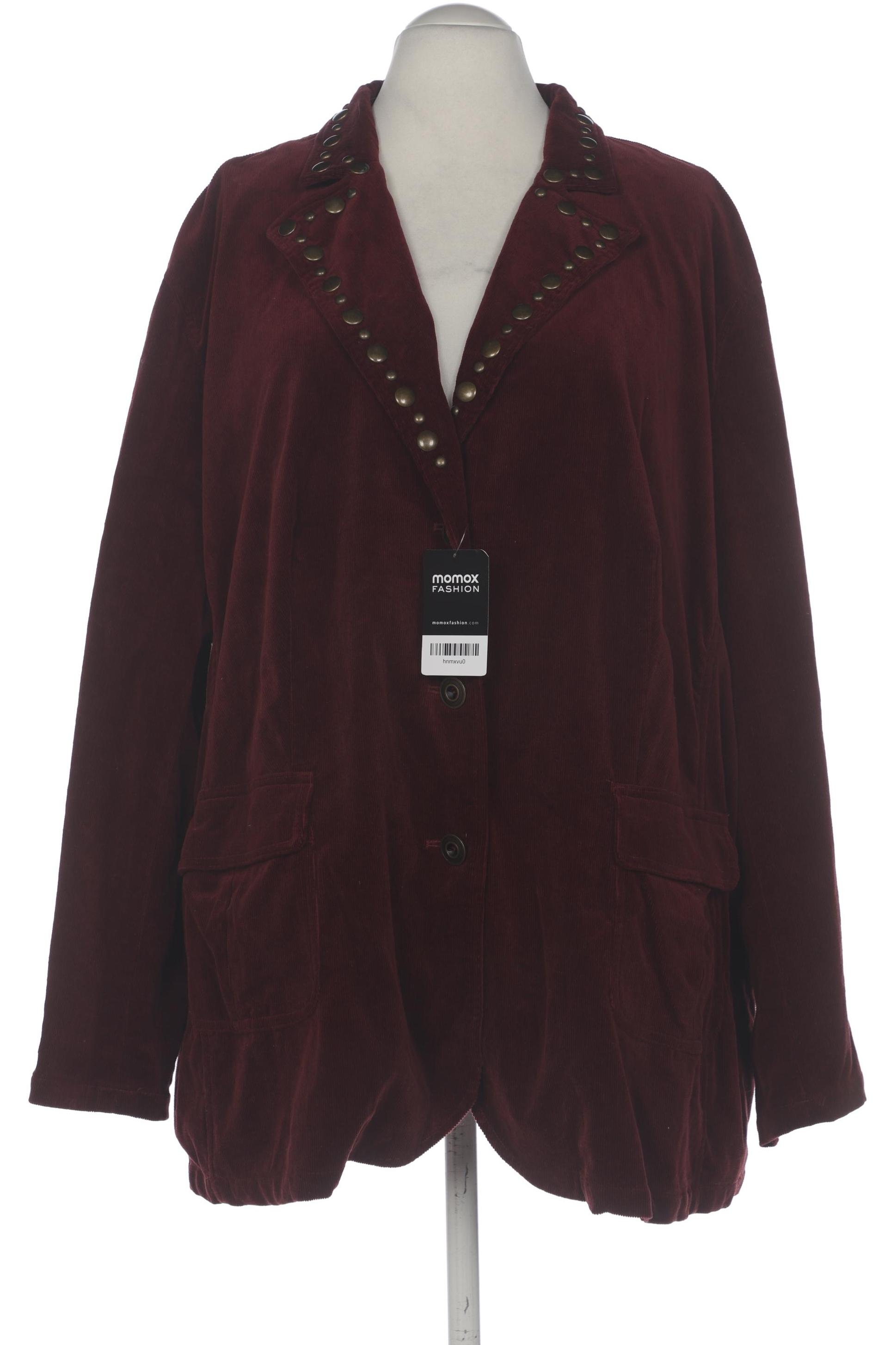 

Ulla Popken Damen Blazer, bordeaux, Gr. 54