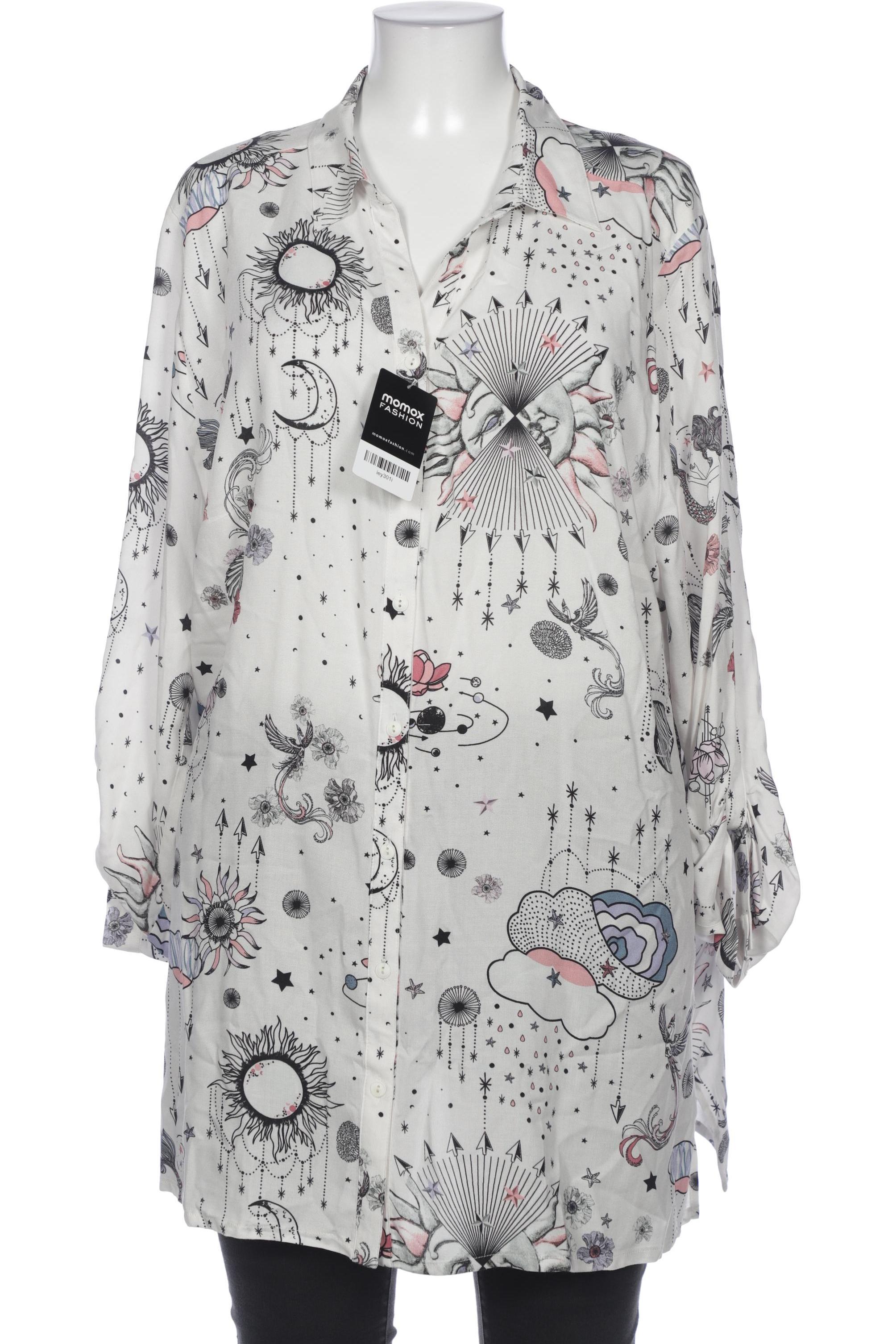 

Ulla Popken Damen Bluse, weiß, Gr. 50