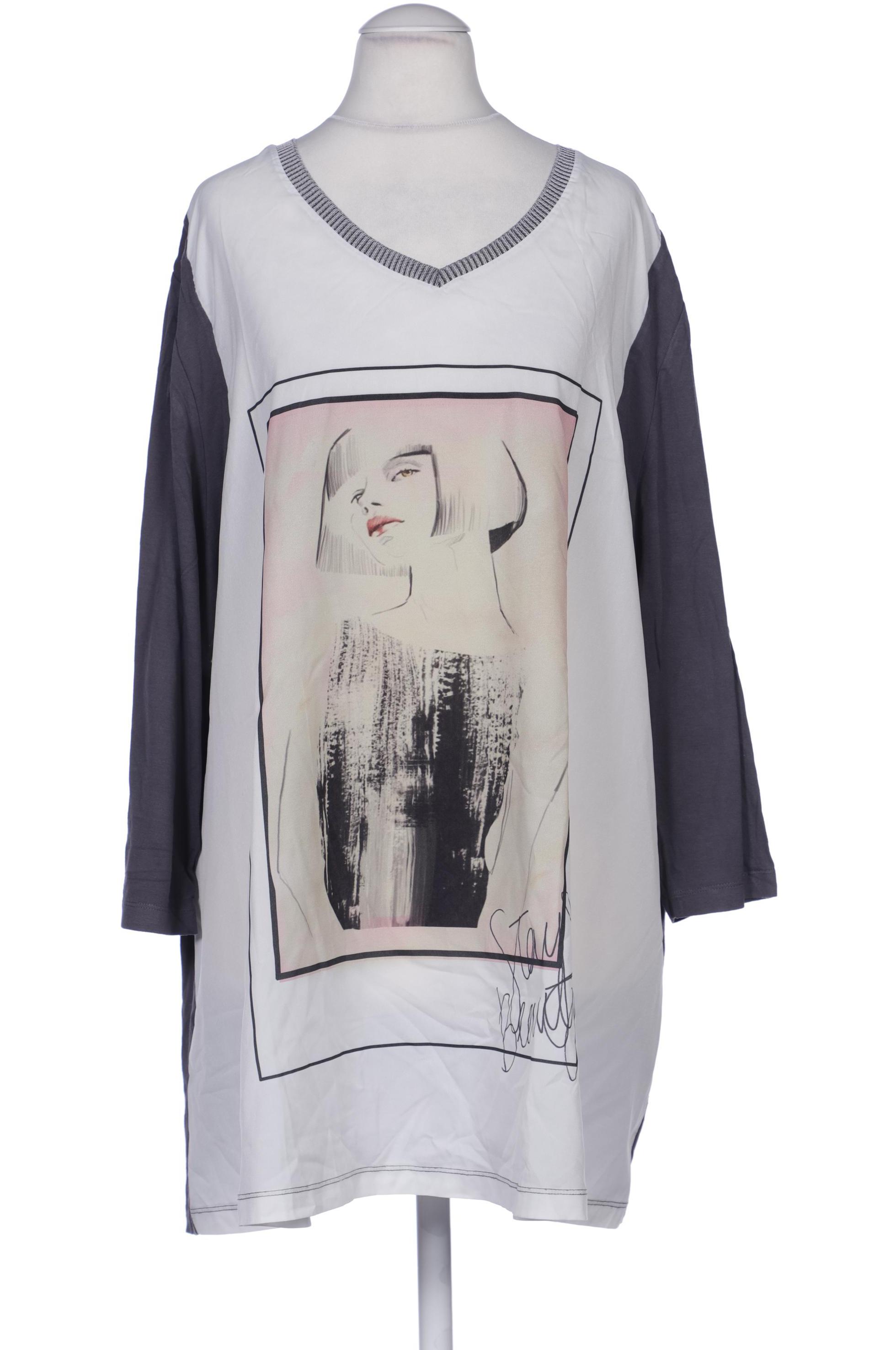 

Ulla Popken Damen Bluse, grau, Gr. 50