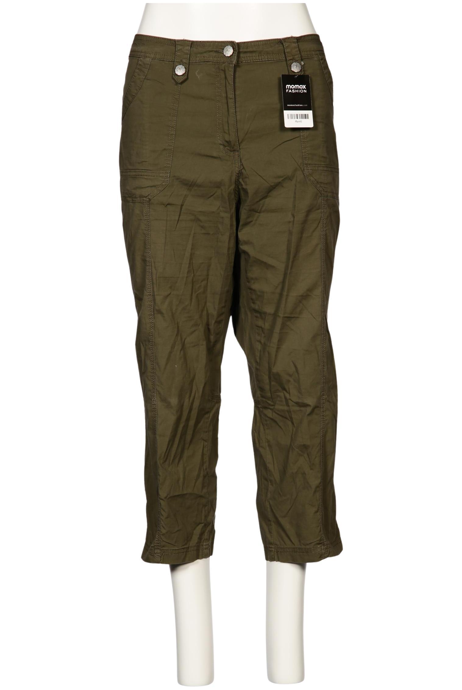 

Ulla Popken Damen Stoffhose, grün, Gr. 46