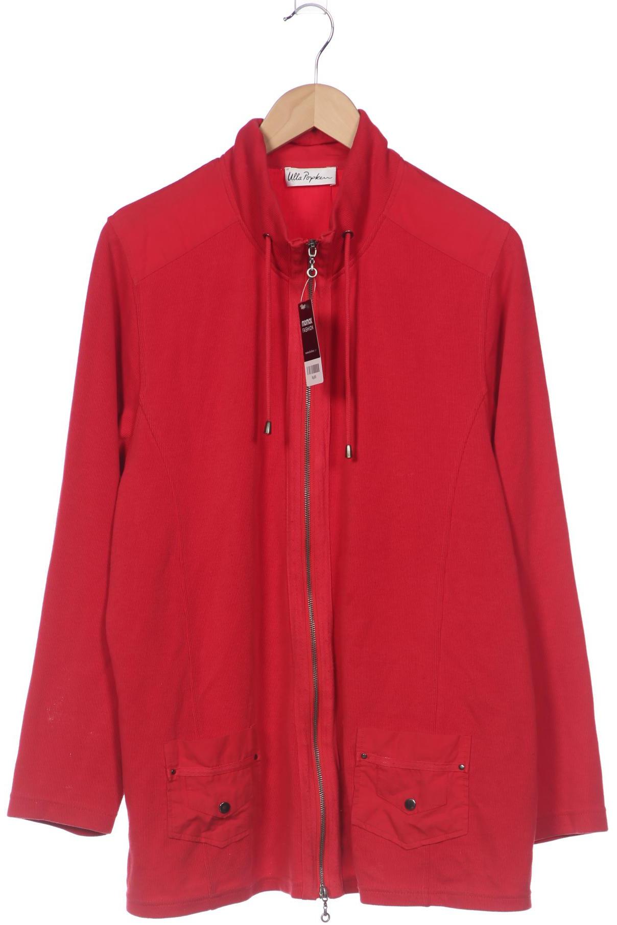 

Ulla Popken Damen Strickjacke, rot, Gr. 46