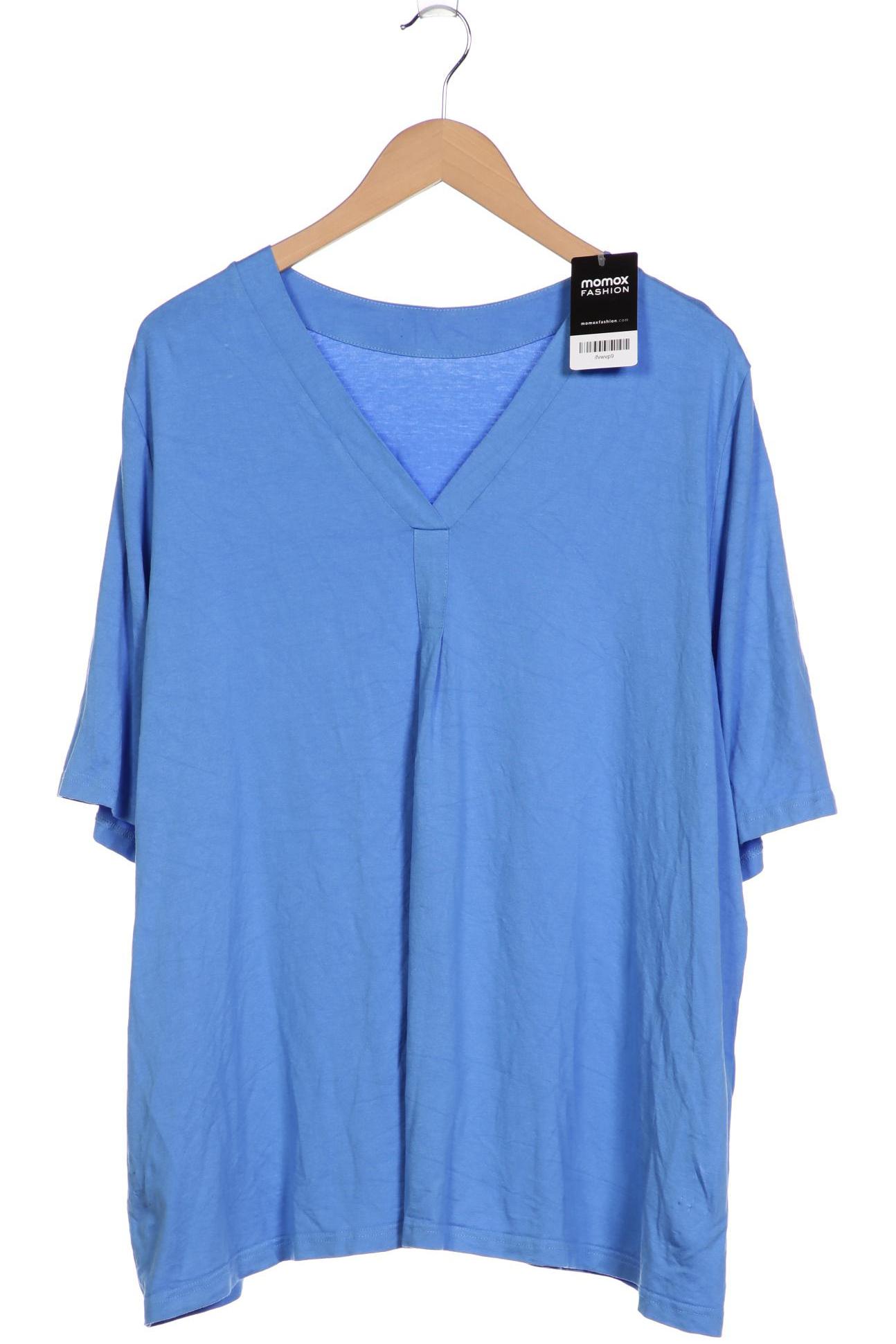 

Ulla Popken Damen T-Shirt, blau, Gr. 48
