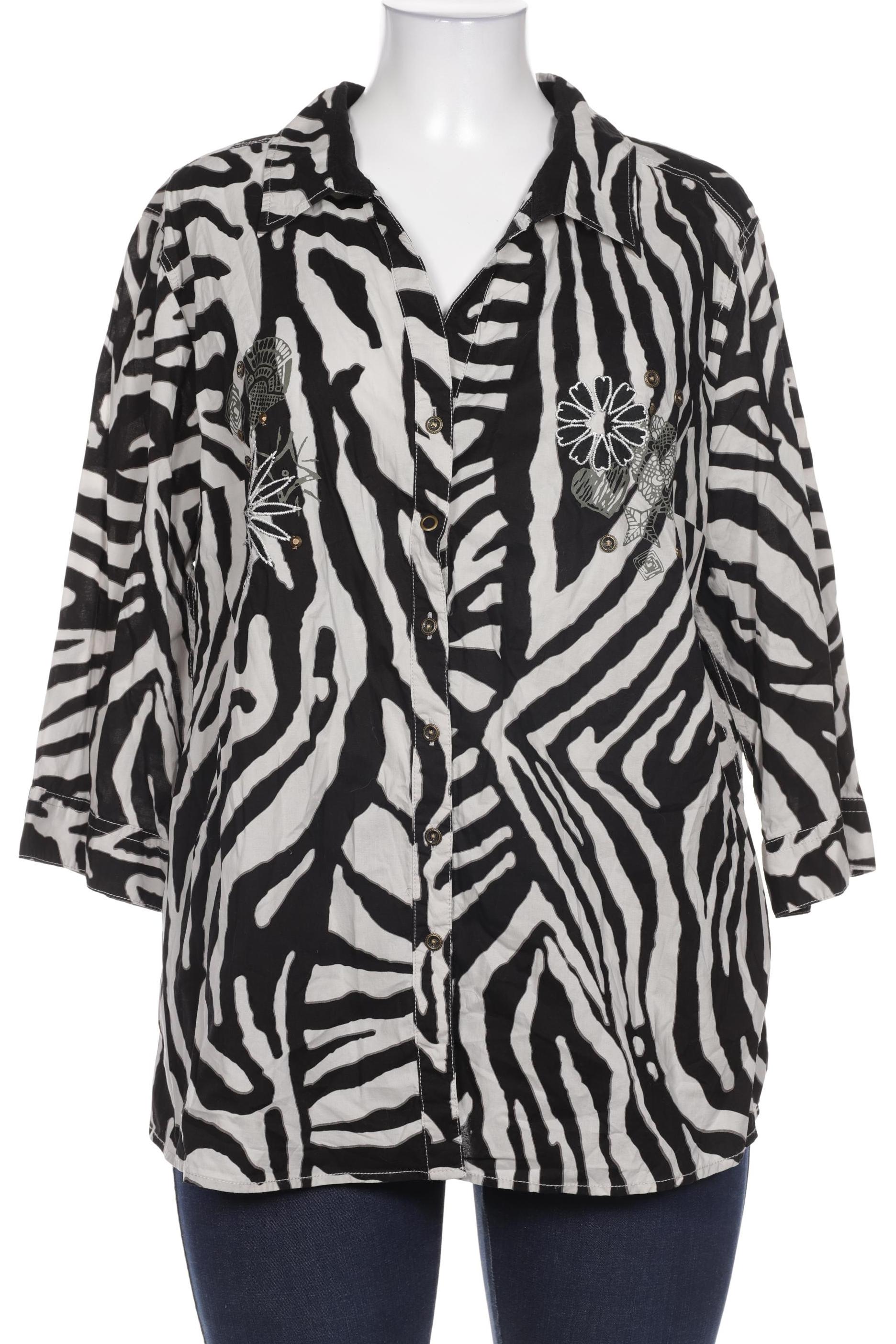 

Ulla Popken Damen Bluse, schwarz, Gr. 46