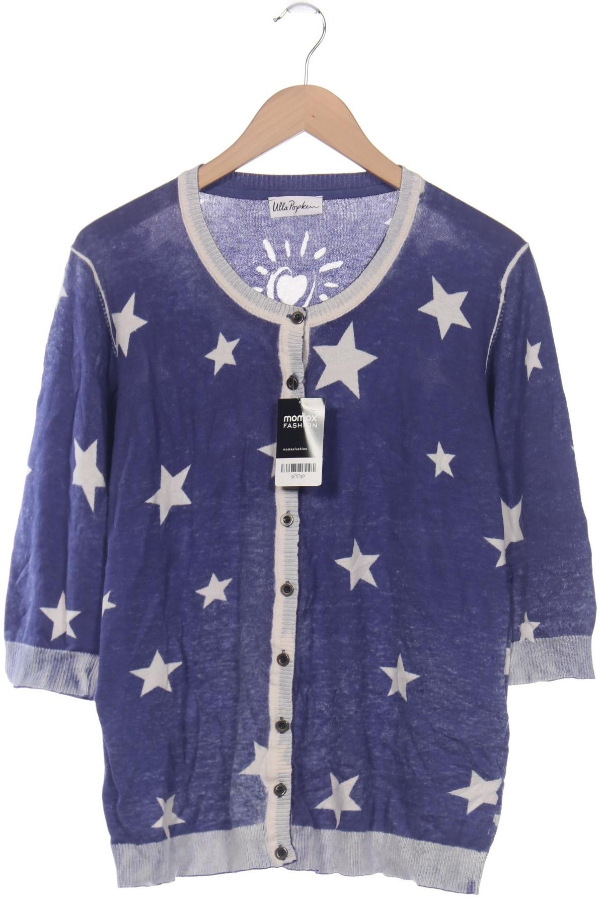 

Ulla Popken Damen Strickjacke, blau, Gr. 42