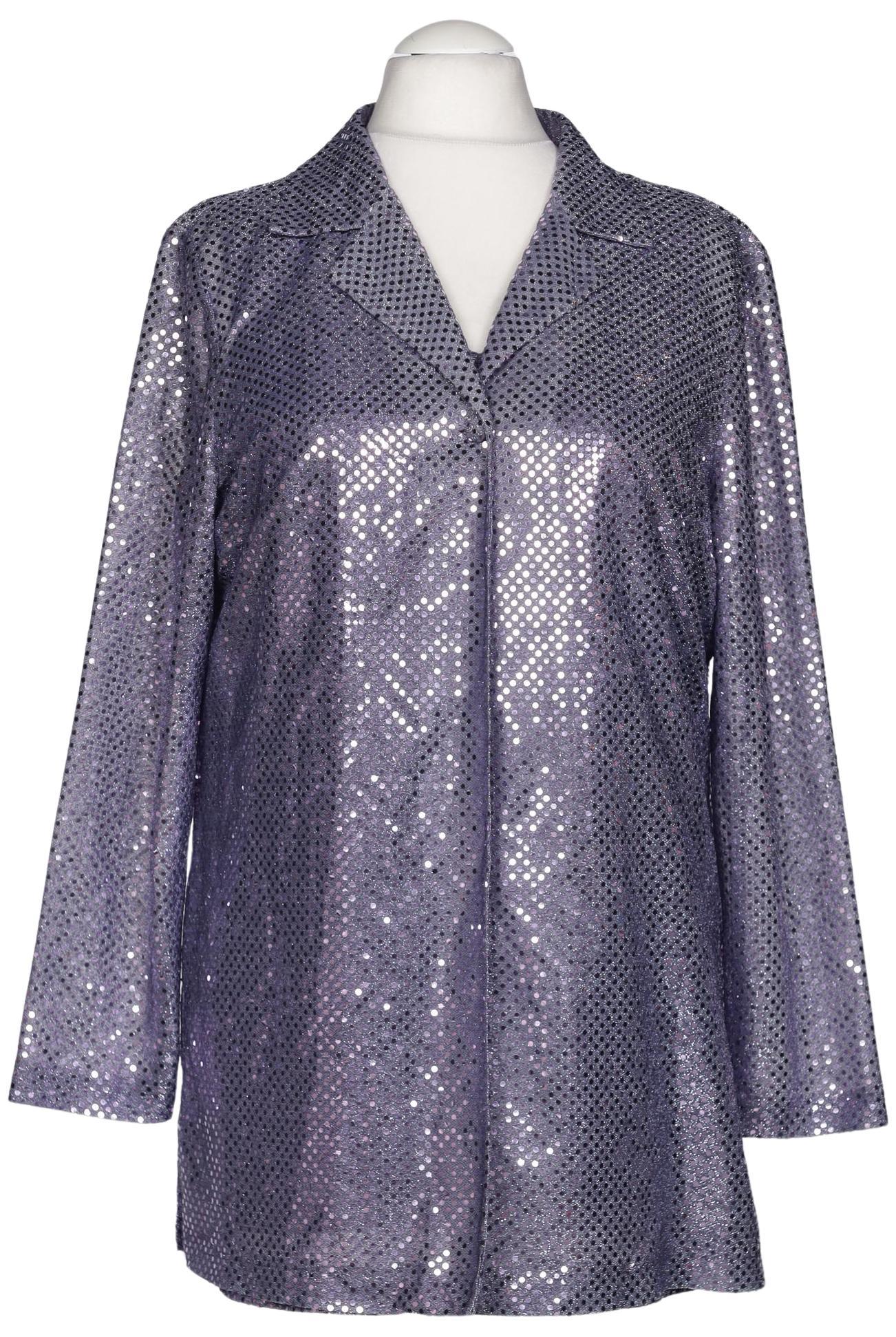 

Ulla Popken Damen Strickjacke, flieder, Gr. 42