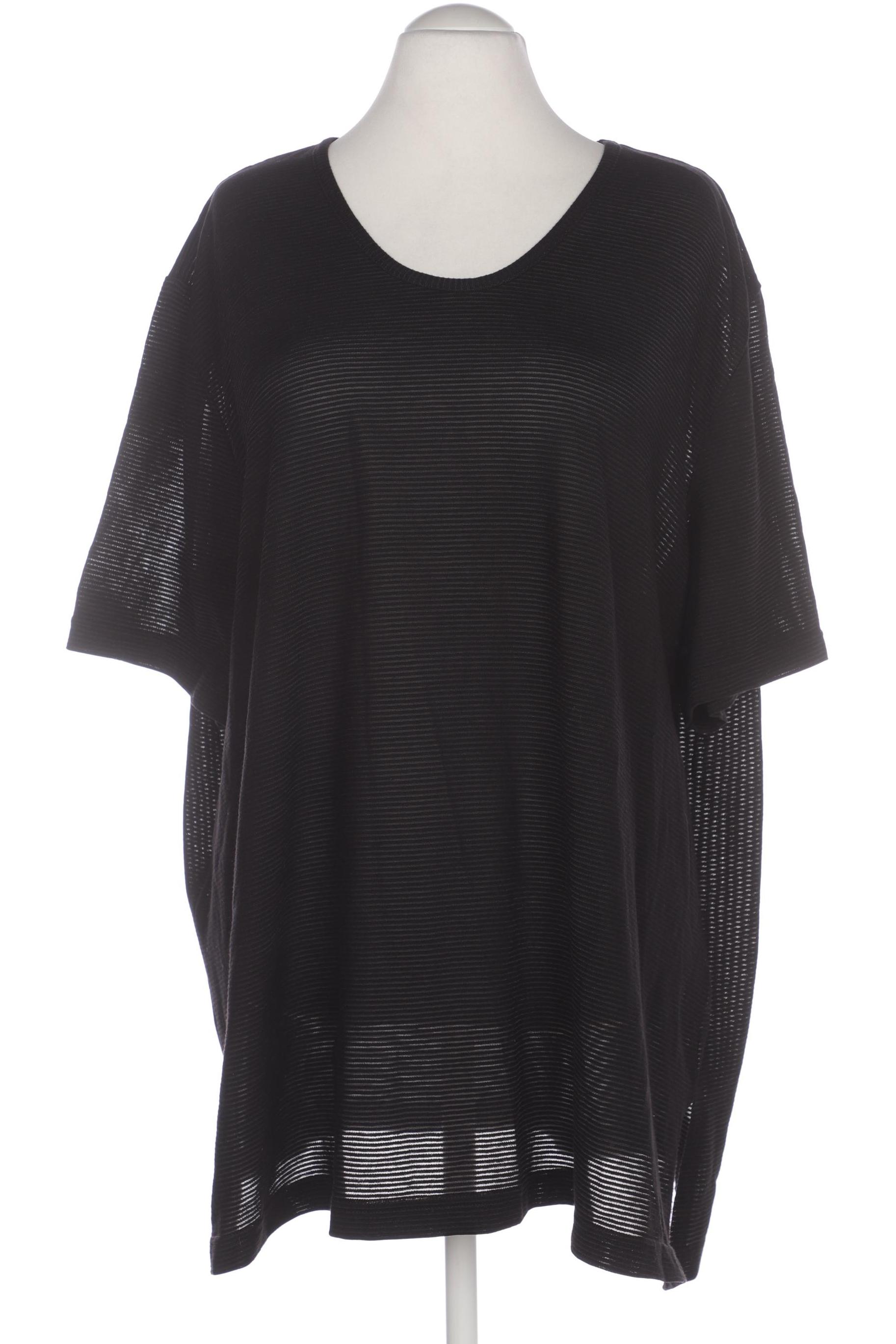 

Ulla Popken Damen T-Shirt, schwarz, Gr. 58