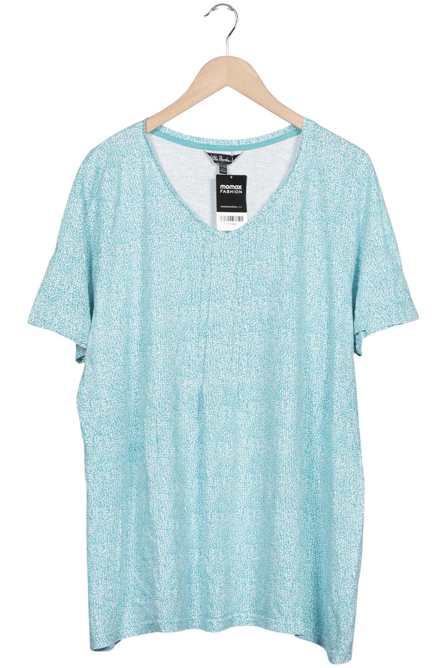 

Ulla Popken Damen T-Shirt, blau, Gr. 50