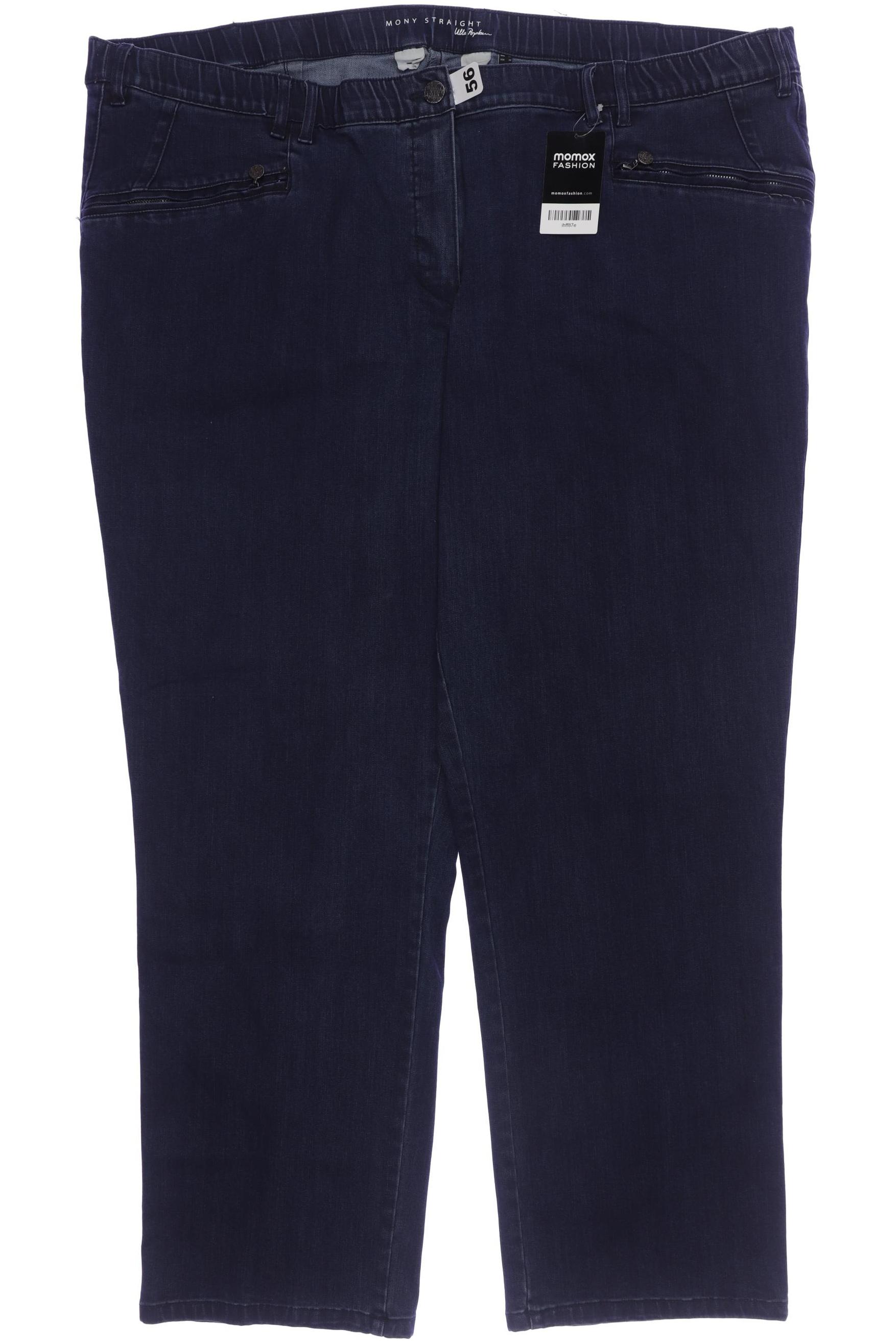 

Ulla Popken Damen Jeans, marineblau, Gr. 56