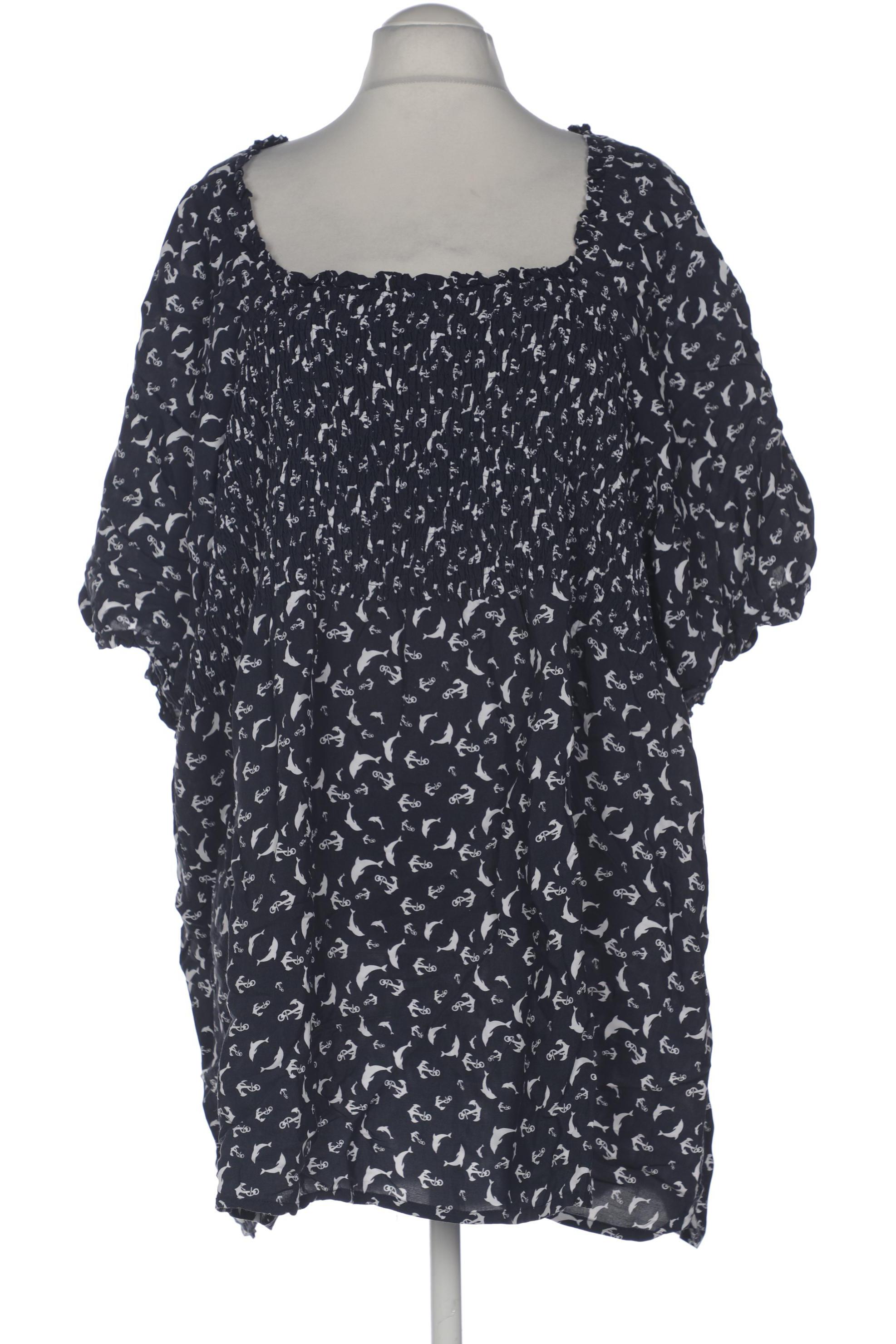 

Ulla Popken Damen Bluse, marineblau, Gr. 58