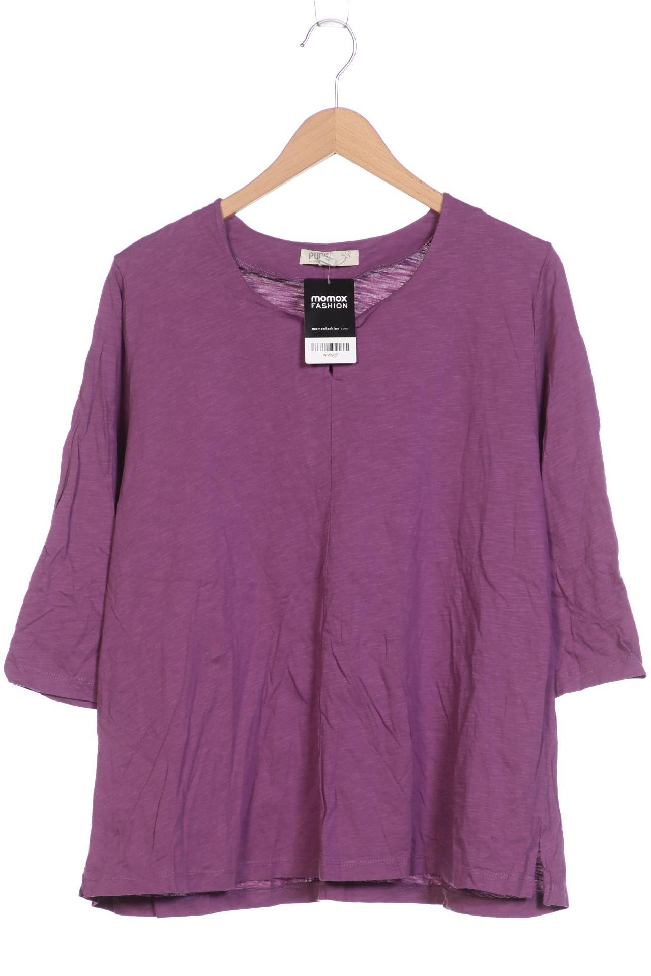

Ulla Popken Damen Langarmshirt, flieder, Gr. 46