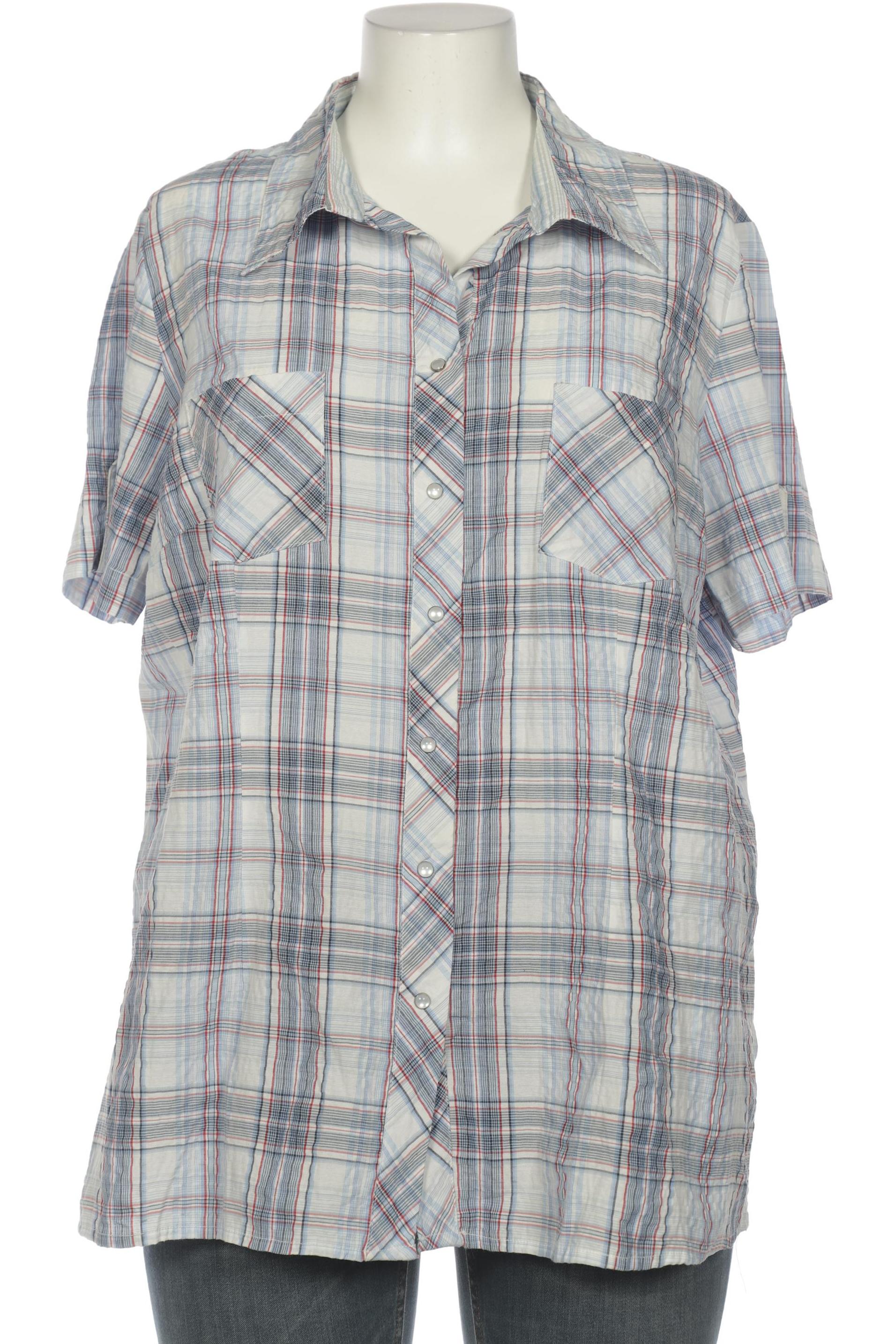 

Ulla Popken Damen Bluse, blau, Gr. 46