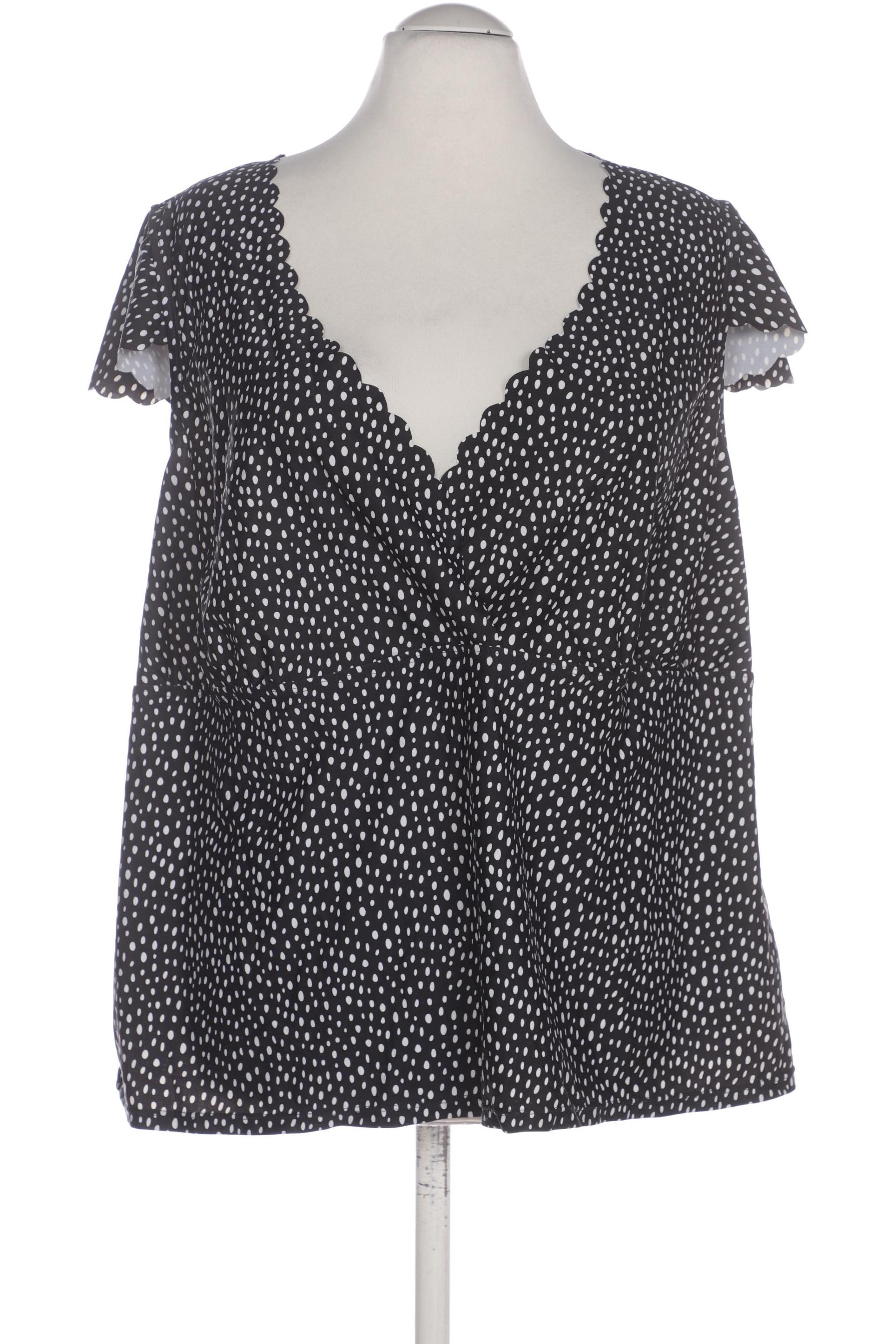 

Ulla Popken Damen Bluse, schwarz, Gr. 54