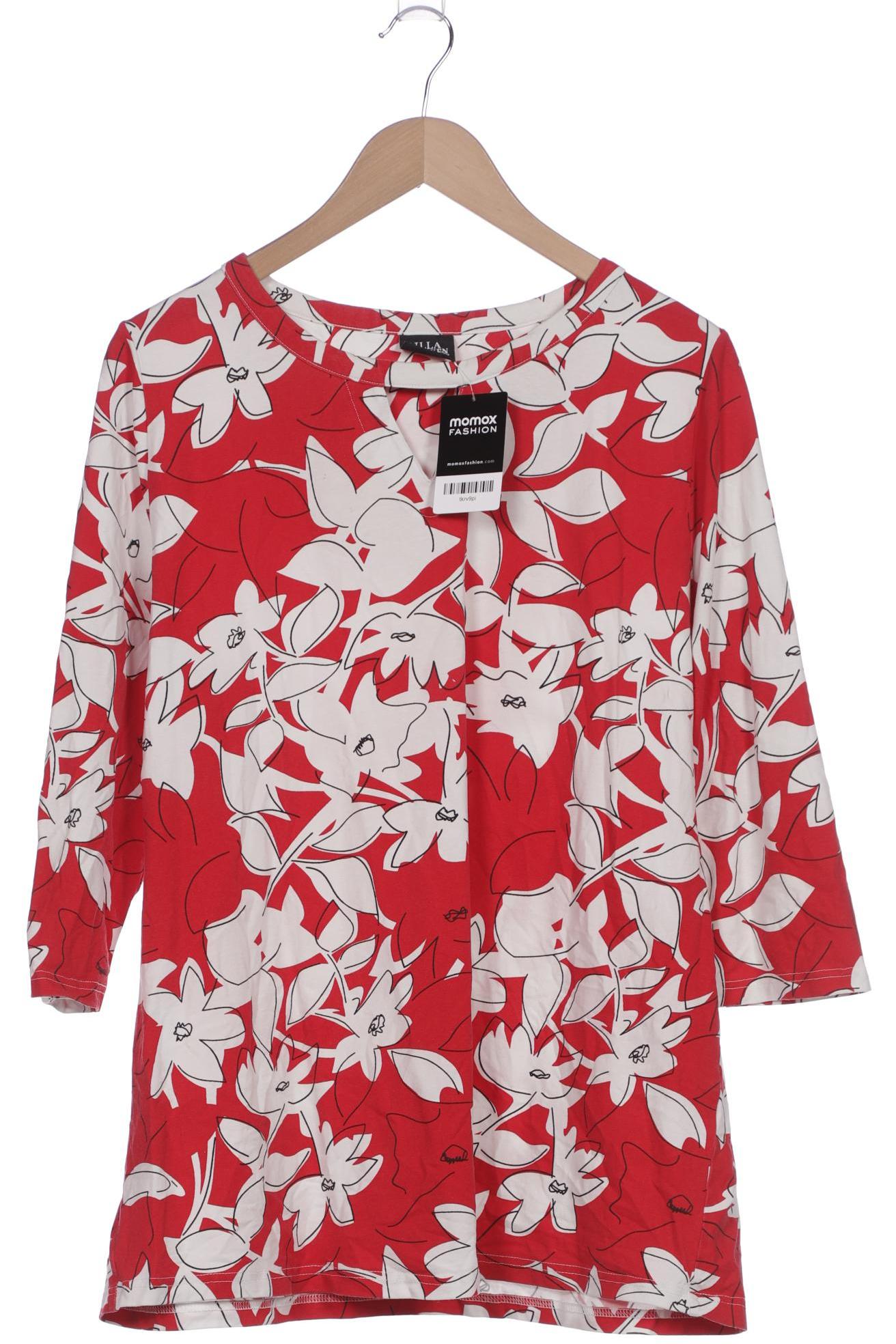 

Ulla Popken Damen Langarmshirt, rot, Gr. 44