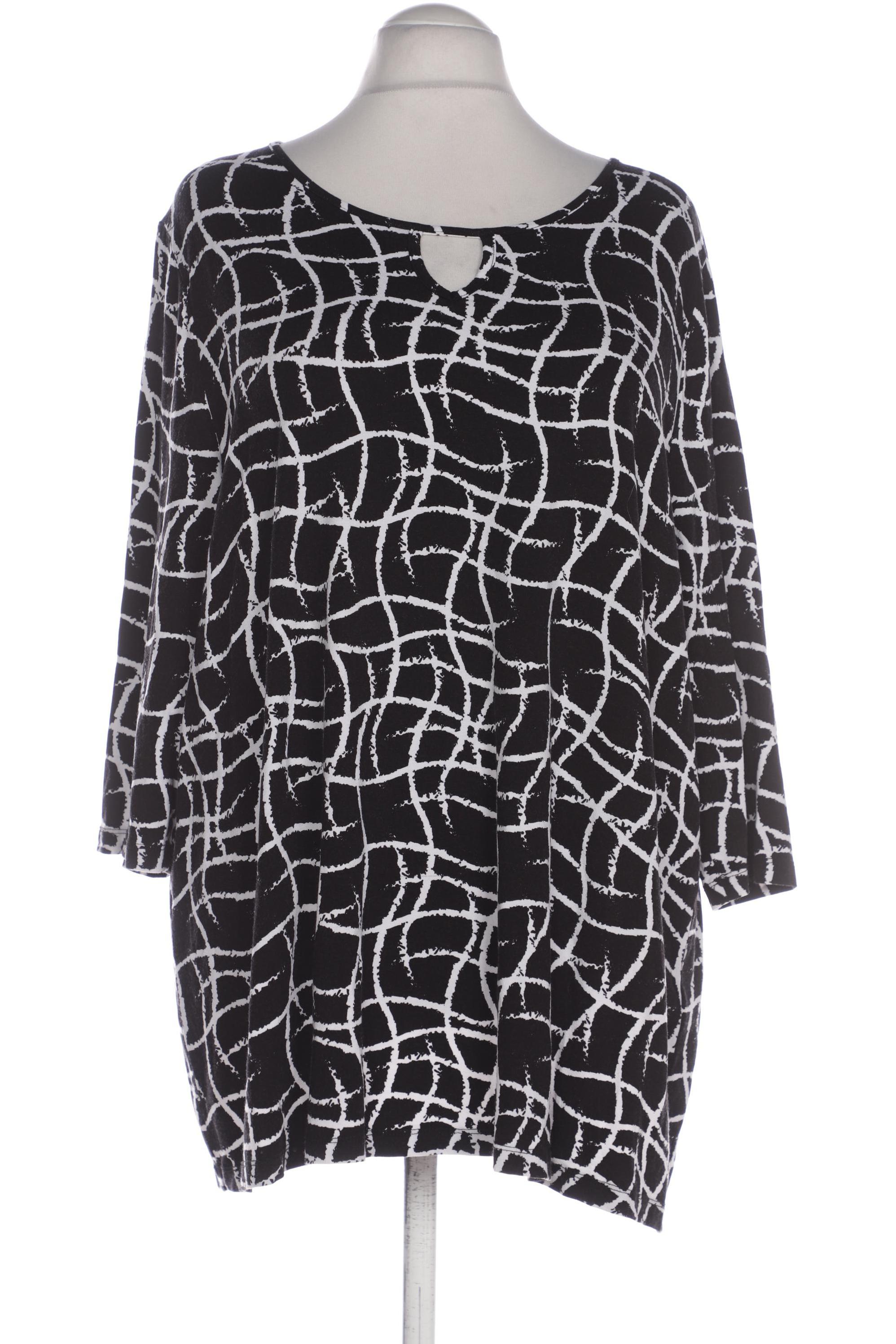 

Ulla Popken Damen T-Shirt, schwarz, Gr. 52