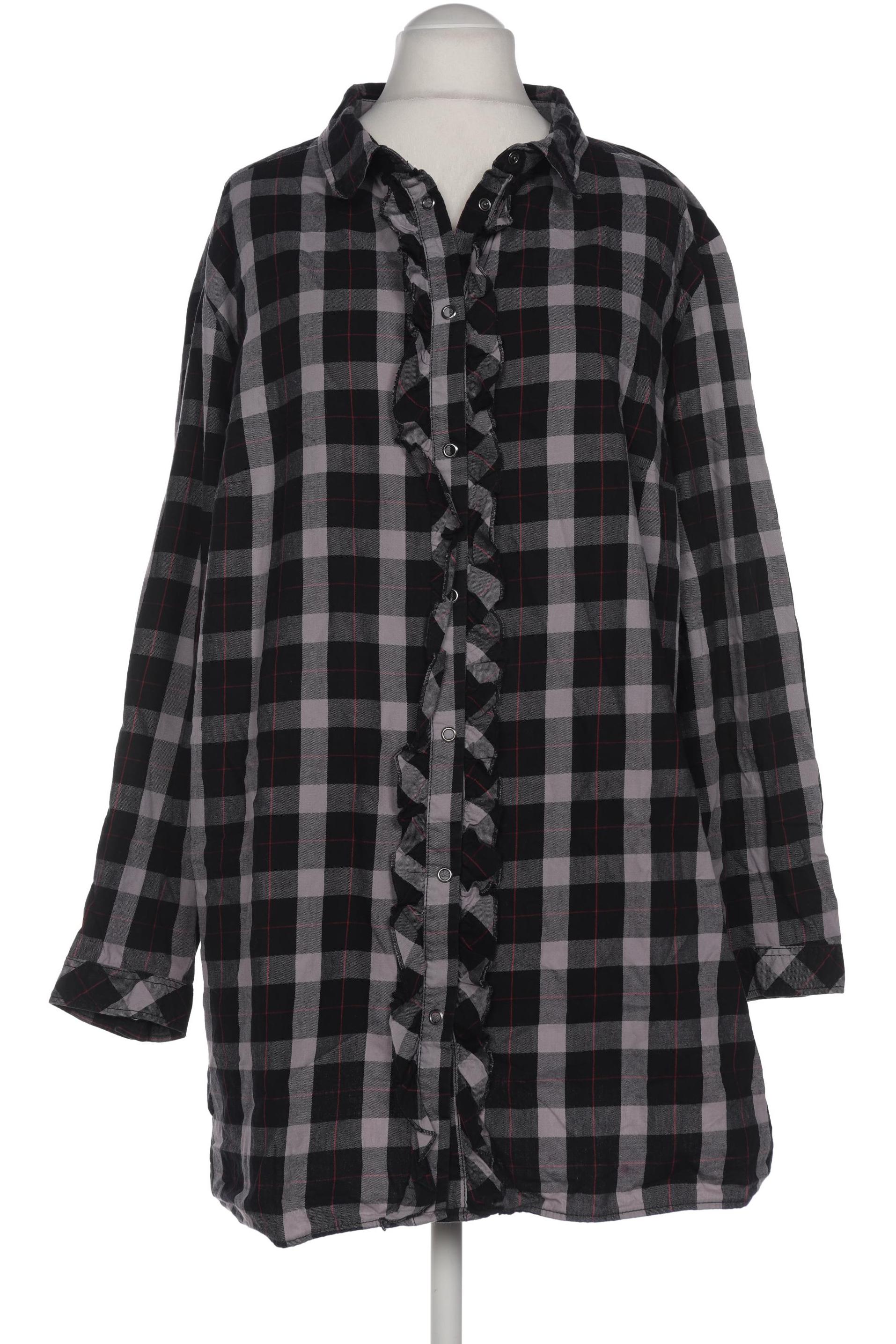 

Ulla Popken Damen Bluse, grau, Gr. 54