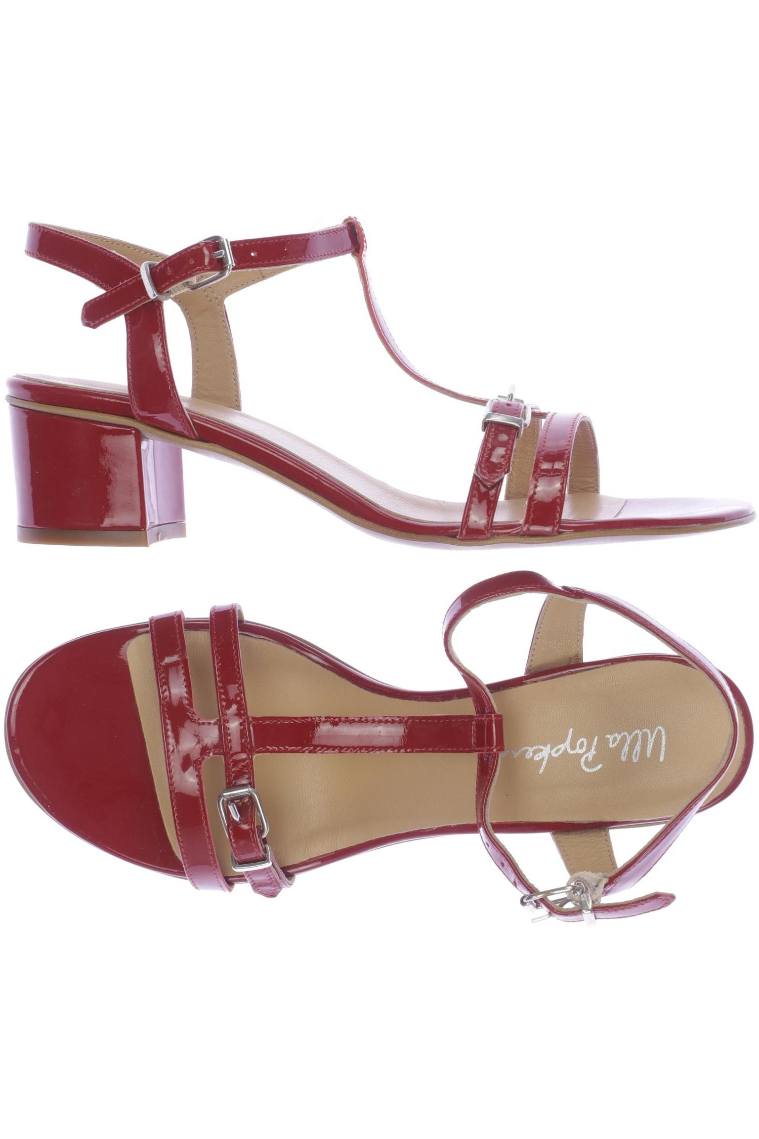 

Ulla Popken Damen Sandale, rot, Gr. 40
