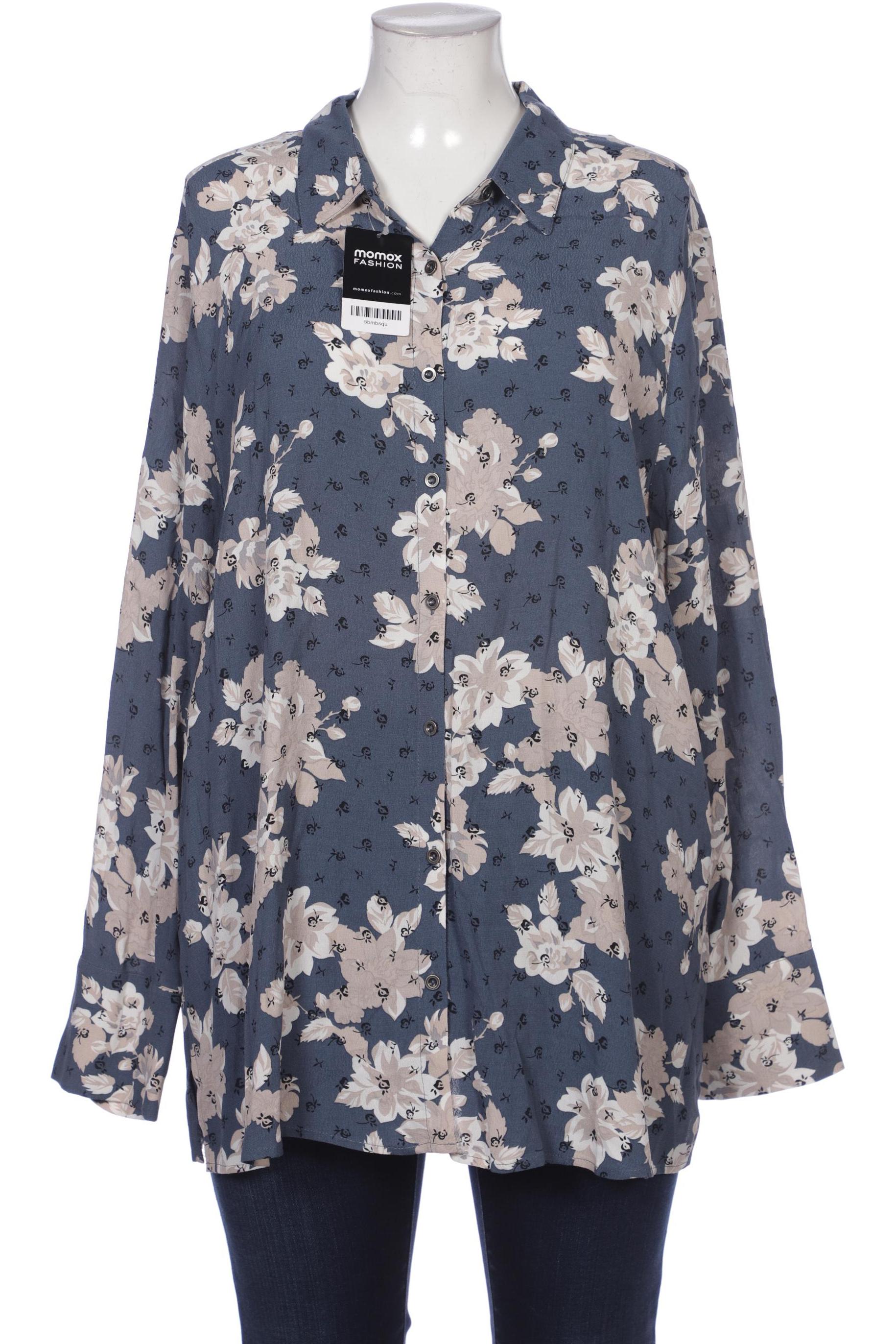 

Ulla Popken Damen Bluse, blau, Gr. 50