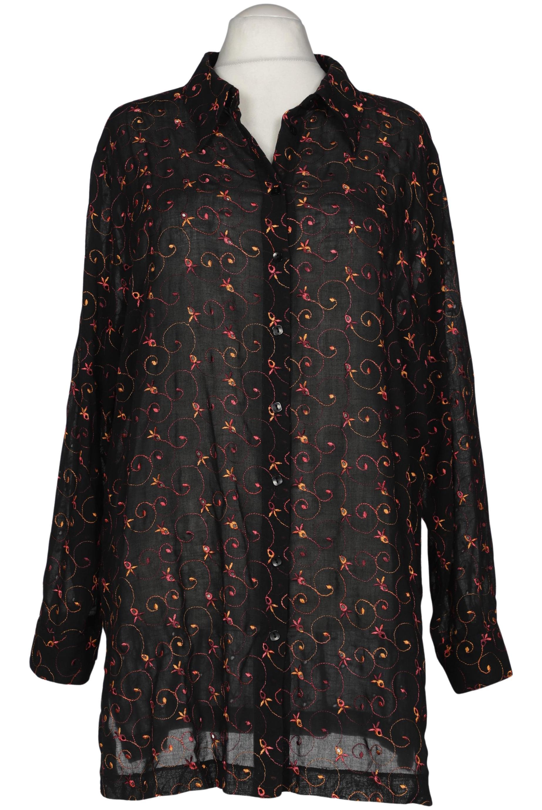 

Ulla Popken Damen Bluse, schwarz, Gr. 52