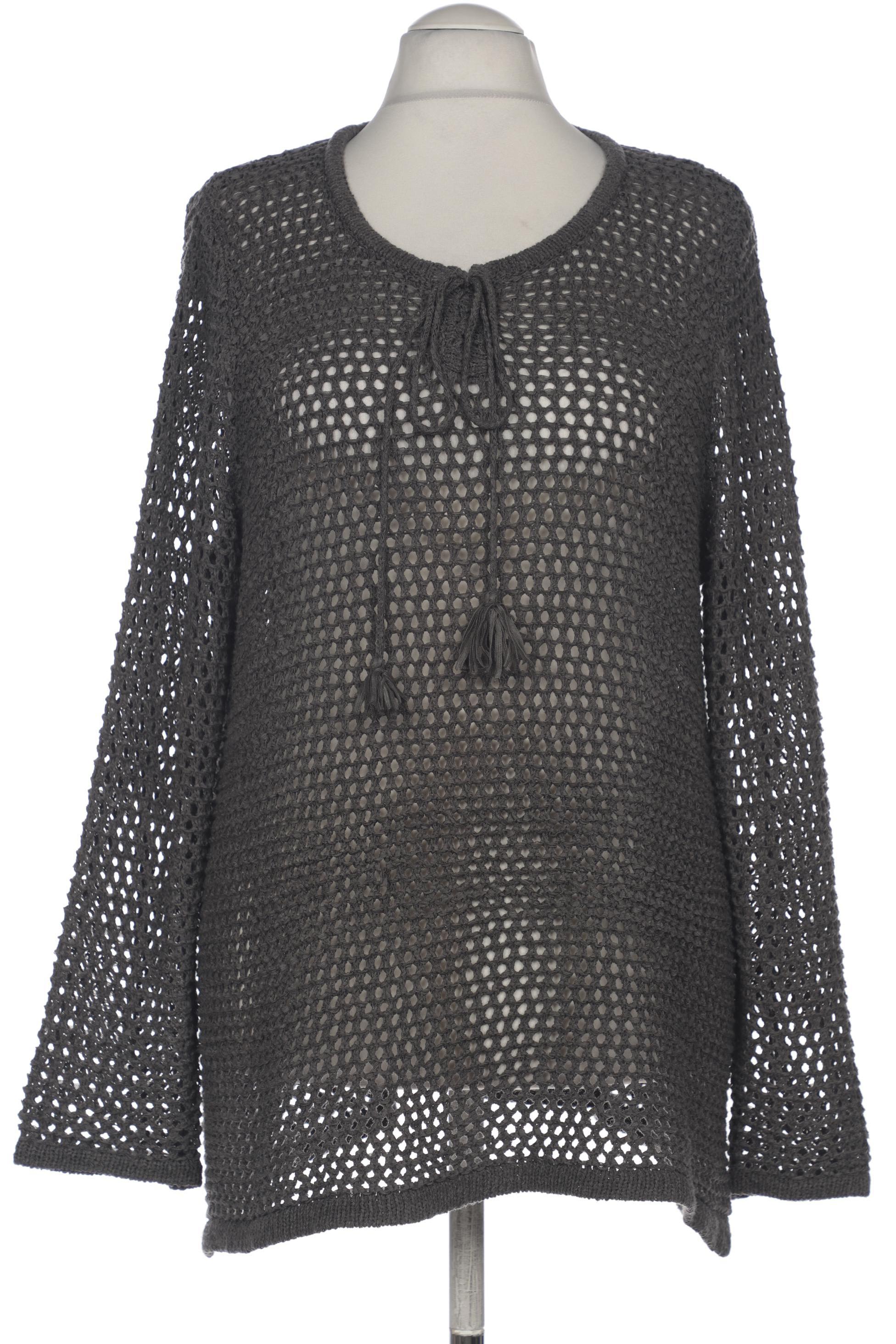 

Ulla Popken Damen Pullover, grau, Gr. 46